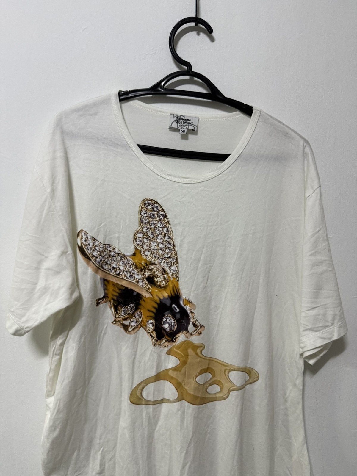 Vivienne Westwood Vivienne Westwood MAN honeybee stone print long T-shirt Size US M / EU 48-50 / 2 - 2 Thumbnail