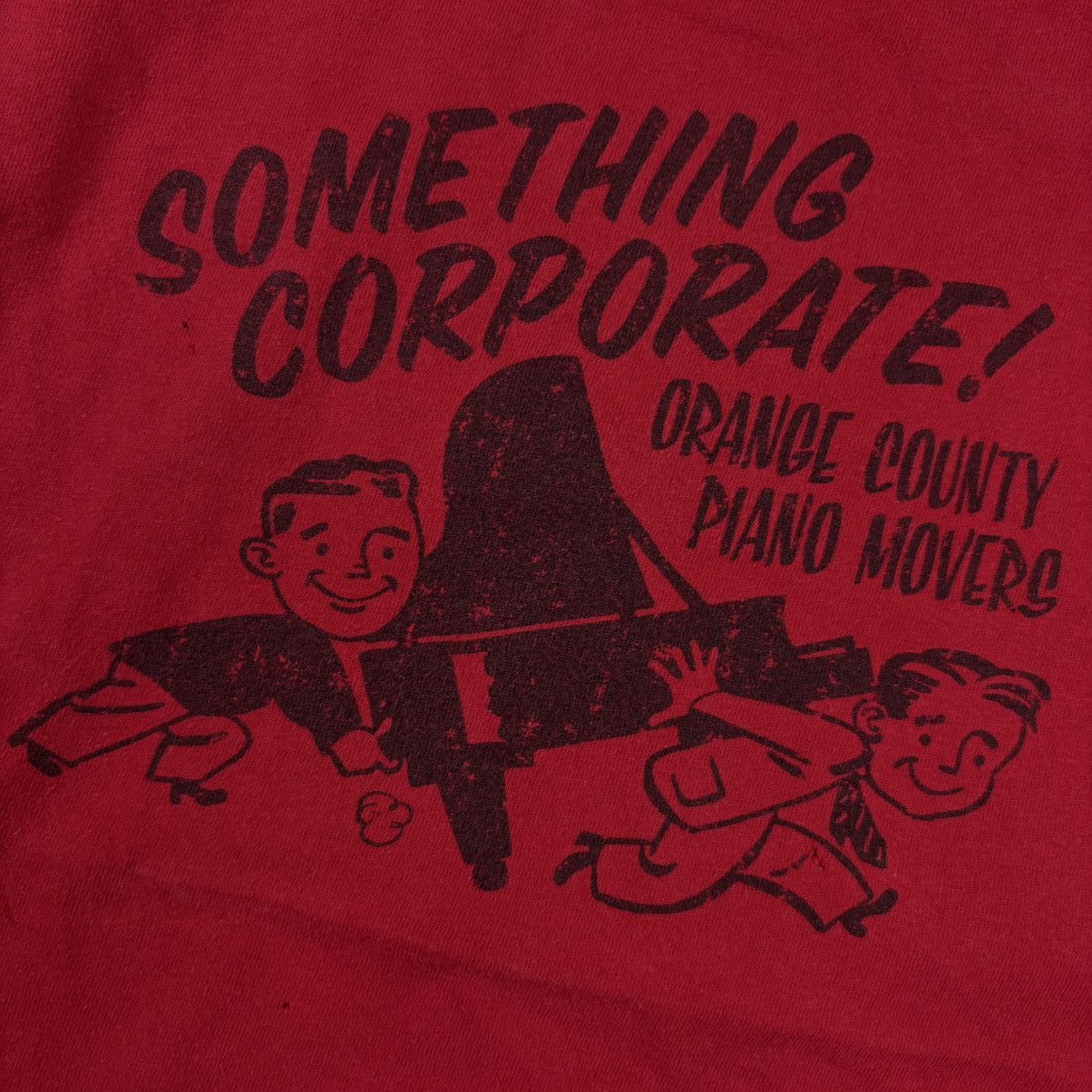 Band Tees Something corporate - OC. Piano movers 00’s Size US L / EU 52-54 / 3 - 3 Thumbnail