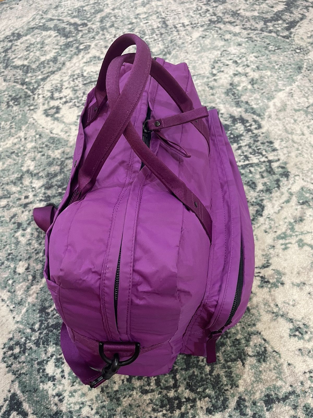 Yohji Yamamoto Y'SACCS Doux Pour Homme Nylon Messegger Duffle Cargo Bag Size ONE SIZE - 11 Thumbnail