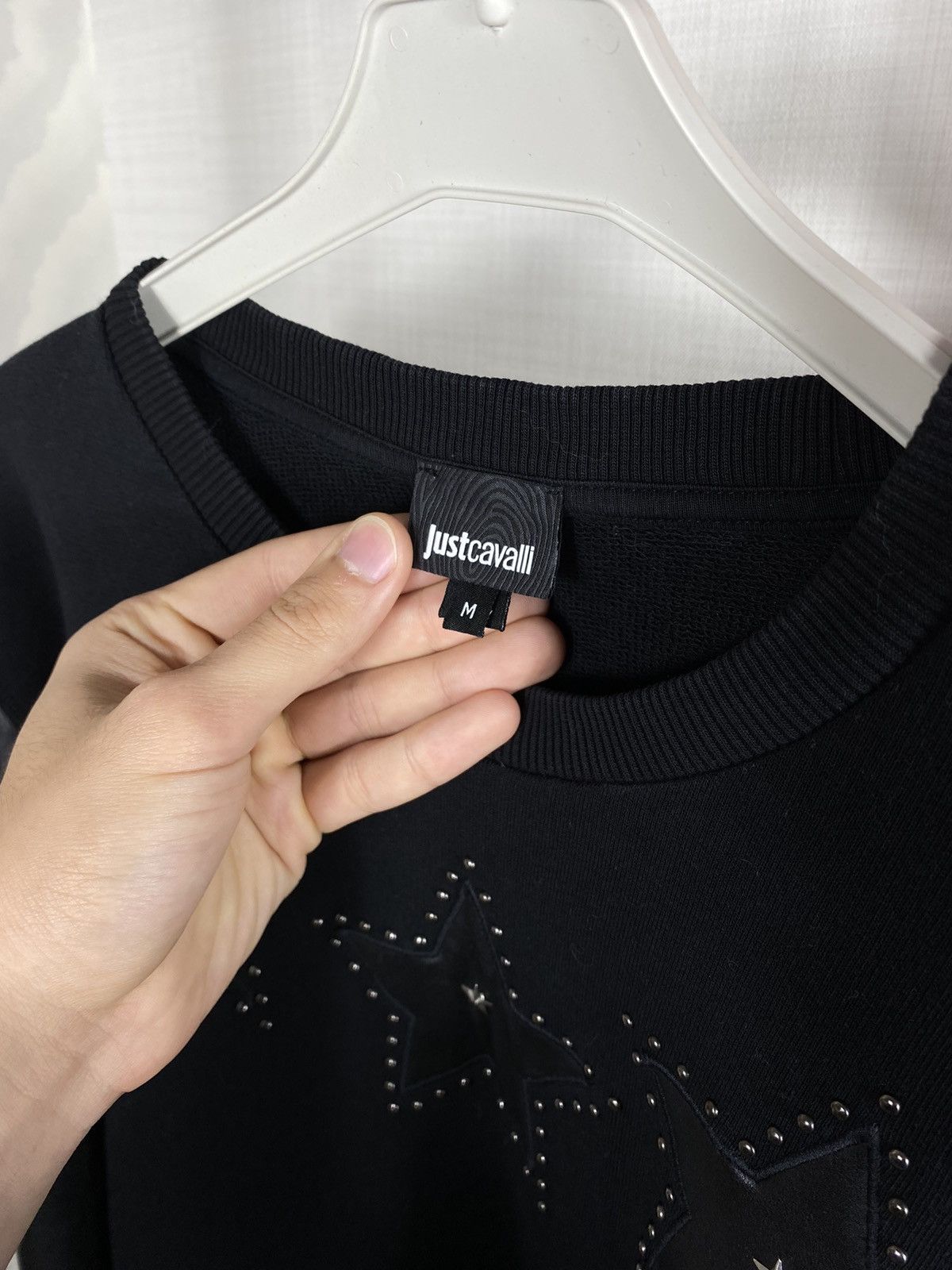 Just Cavalli Just Cavalli Sweatshirt Leather Logo Size US M / EU 48-50 / 2 - 12 Thumbnail