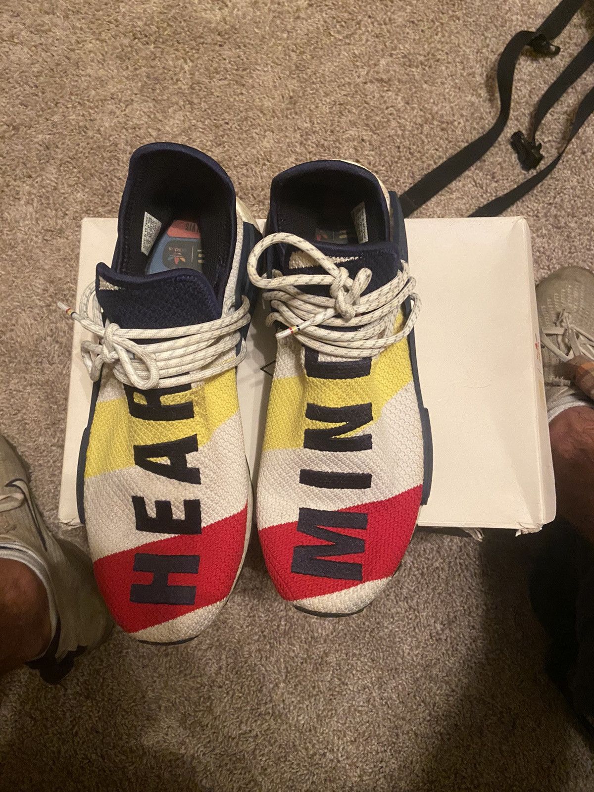 Adidas × Pharrell HU NMD BBC Size US 11.5 / EU 44-45 - 3 Thumbnail