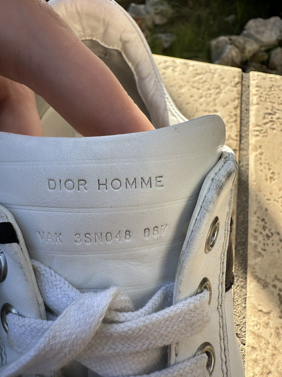 Dior Dior Homme Shoes Sneakers 42 size Grey/White Size US 8.5 / EU 41-42 - 11 Thumbnail