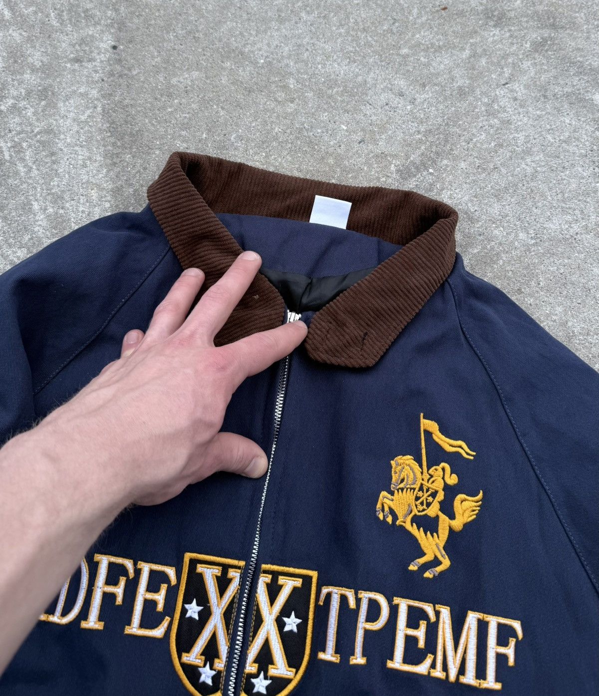 Other Vintage Y2K streetwear old money avantgarde track jacket Size US L / EU 52-54 / 3 - 6 Thumbnail