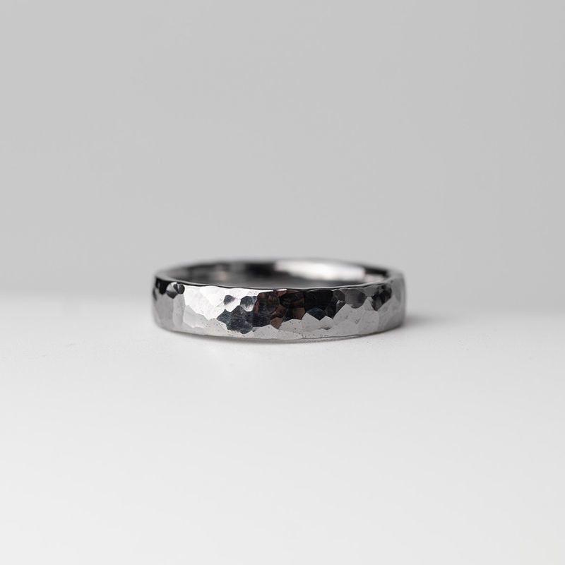 Jewelry Punk Jewelry Rings Open Size Chrome Ring (Size 7-13) Size ONE SIZE - 1 Thumbnail