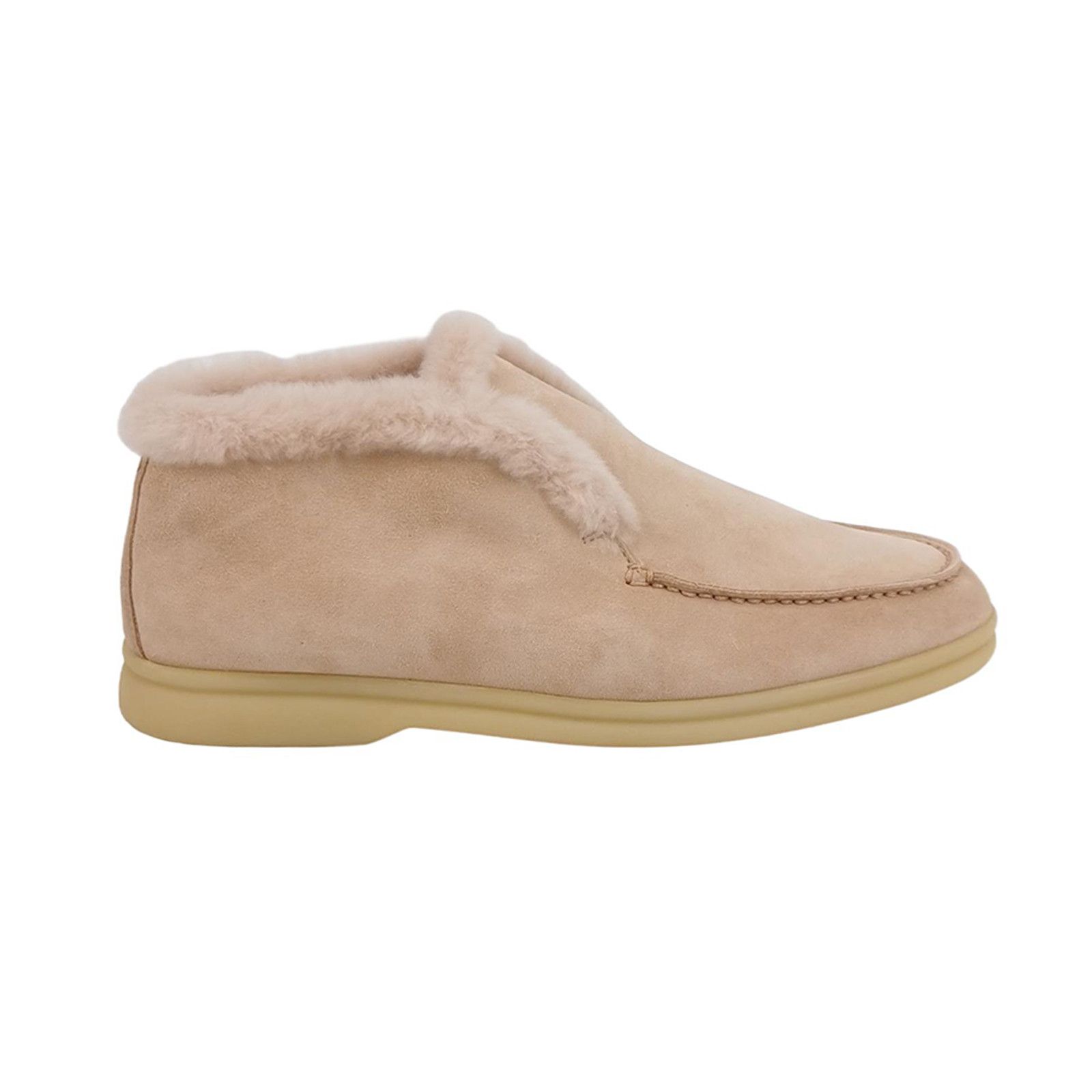 Loro Piana Loro Piana Open Walk Suede Fur Slip Ons Size 36 Size US 6 / IT 36 - 1 Thumbnail