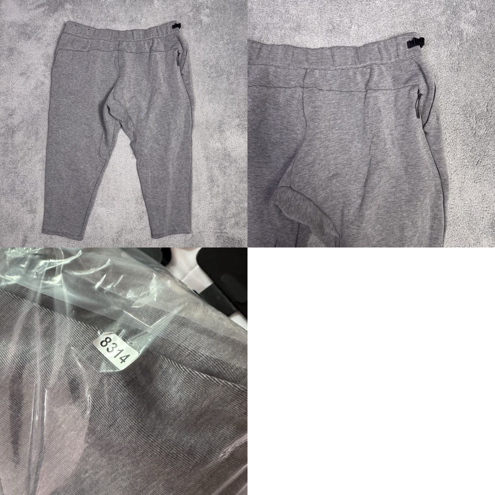 Nike Nike Tech Fleece Pants Mens 2XL Jogger Sweatpants Slim Tapered 832120 Heather Gray Size US 39 - 10 Thumbnail