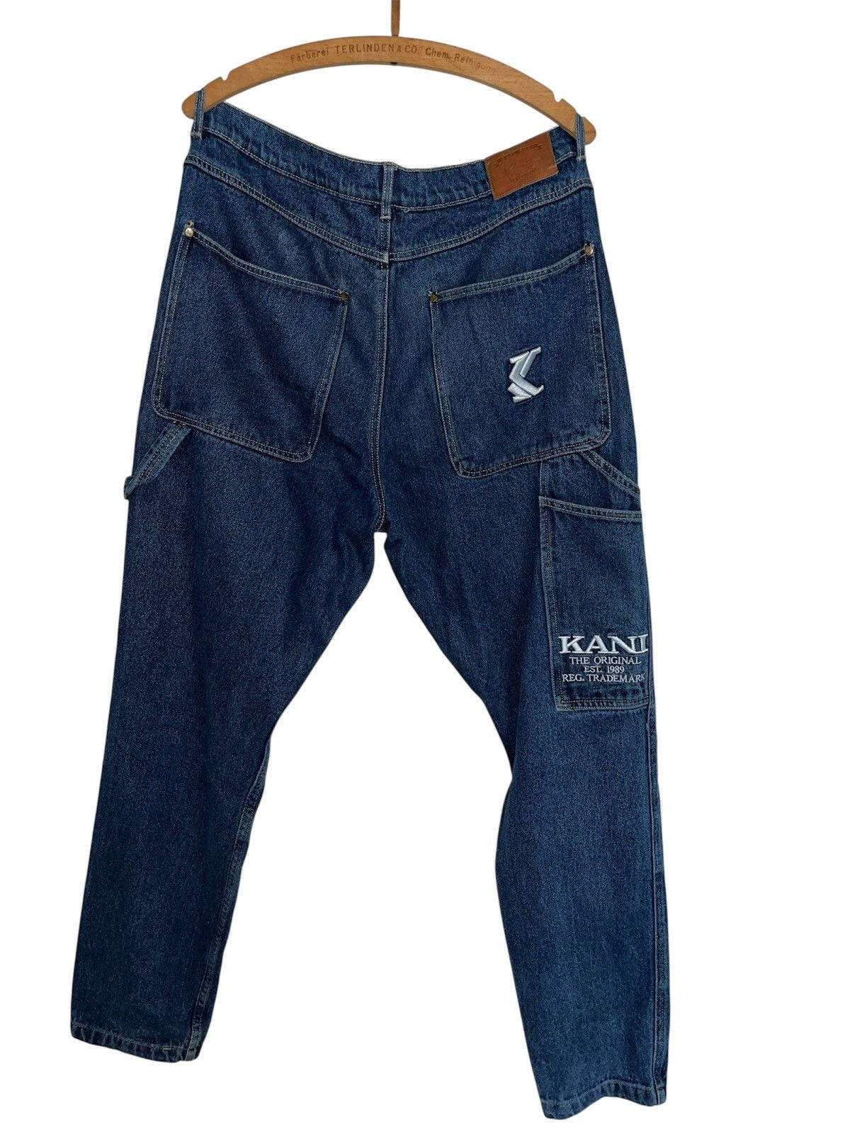 Karl Kani Vintage Karl Kani Denim Carpenter JeansBaggyFit90sStreetwear Size US 40 / EU 56 - 2 Thumbnail