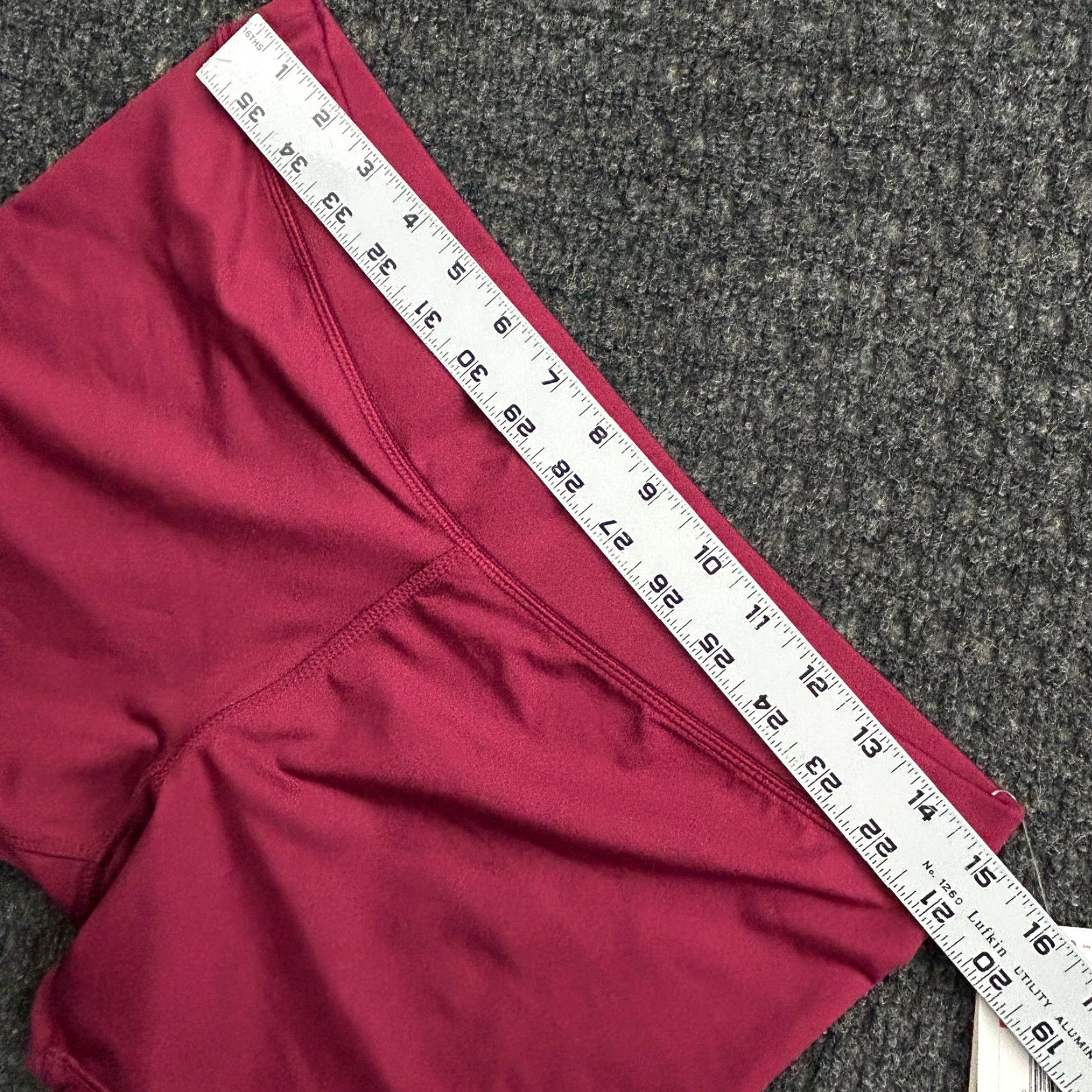 Nike Nike Fit Dry Bike Shorts Women L Maroon Size 36" / US 14 / IT 50 - 7 Thumbnail