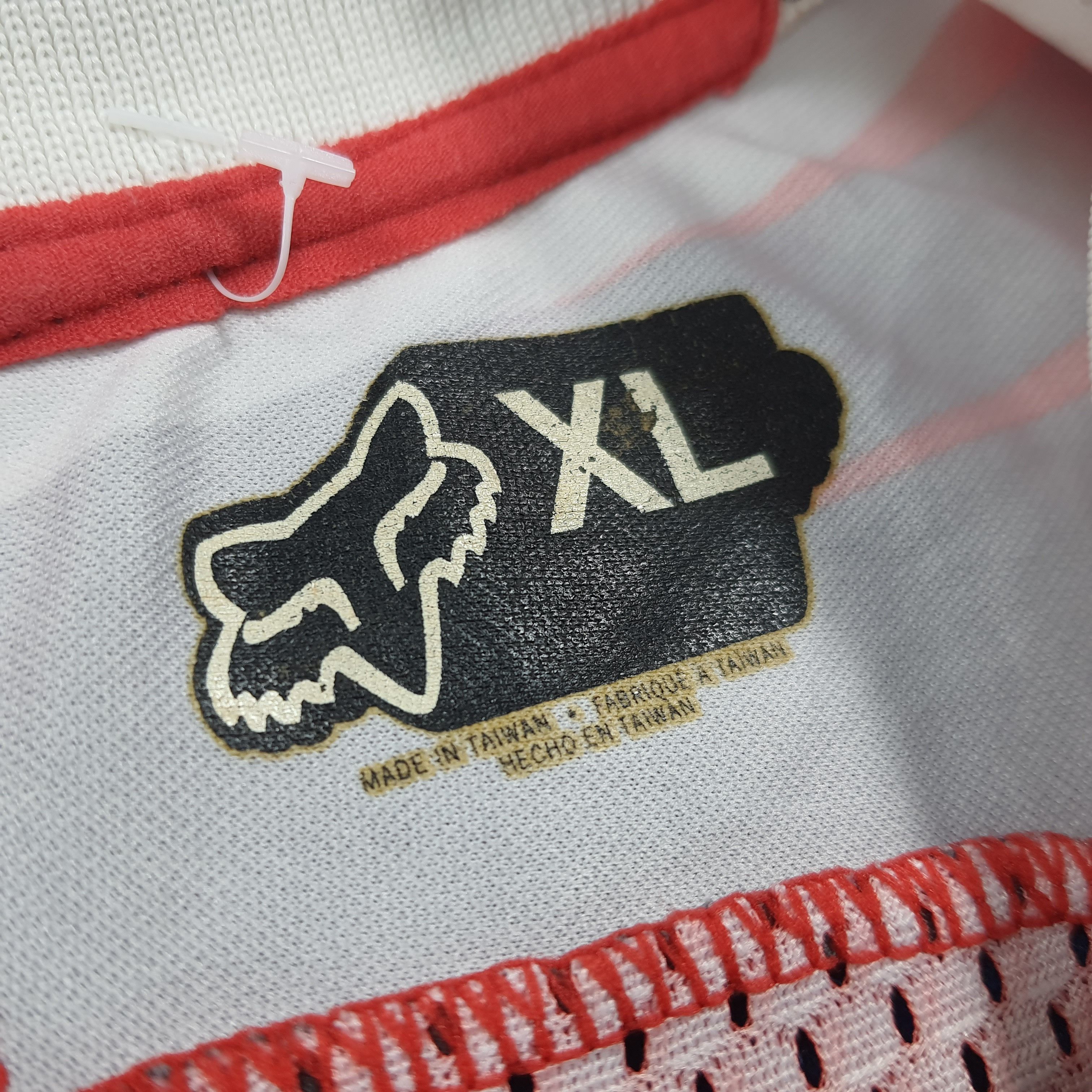 Fox Racing Vintage Fox Racing Motorsports Jersey C285N69 Size US XL / EU 56 / 4 - 6 Thumbnail
