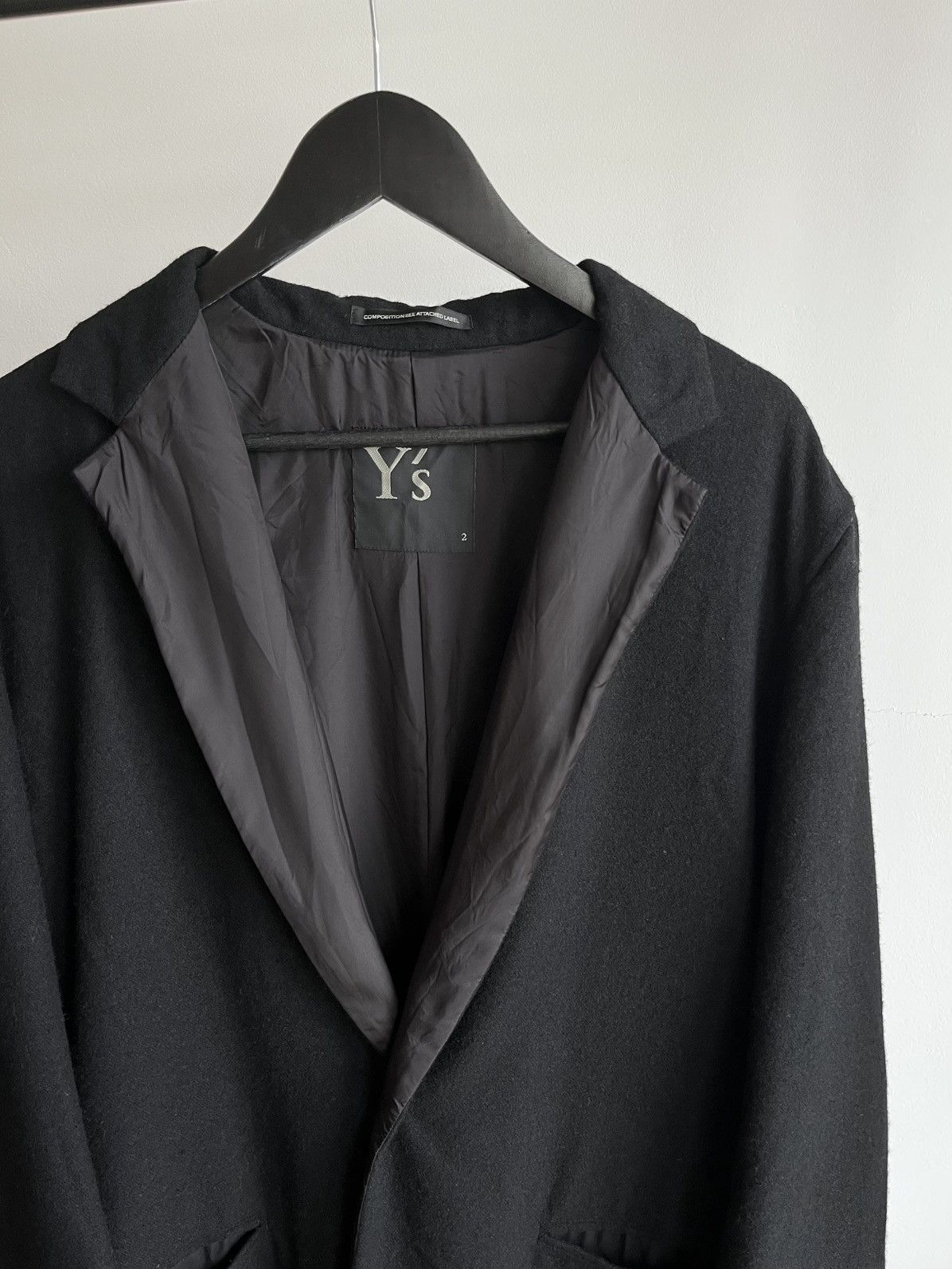Yohji Yamamoto Yohji Yamamoto Y’s wool coat Size US M / EU 48-50 / 2 - 2 Thumbnail