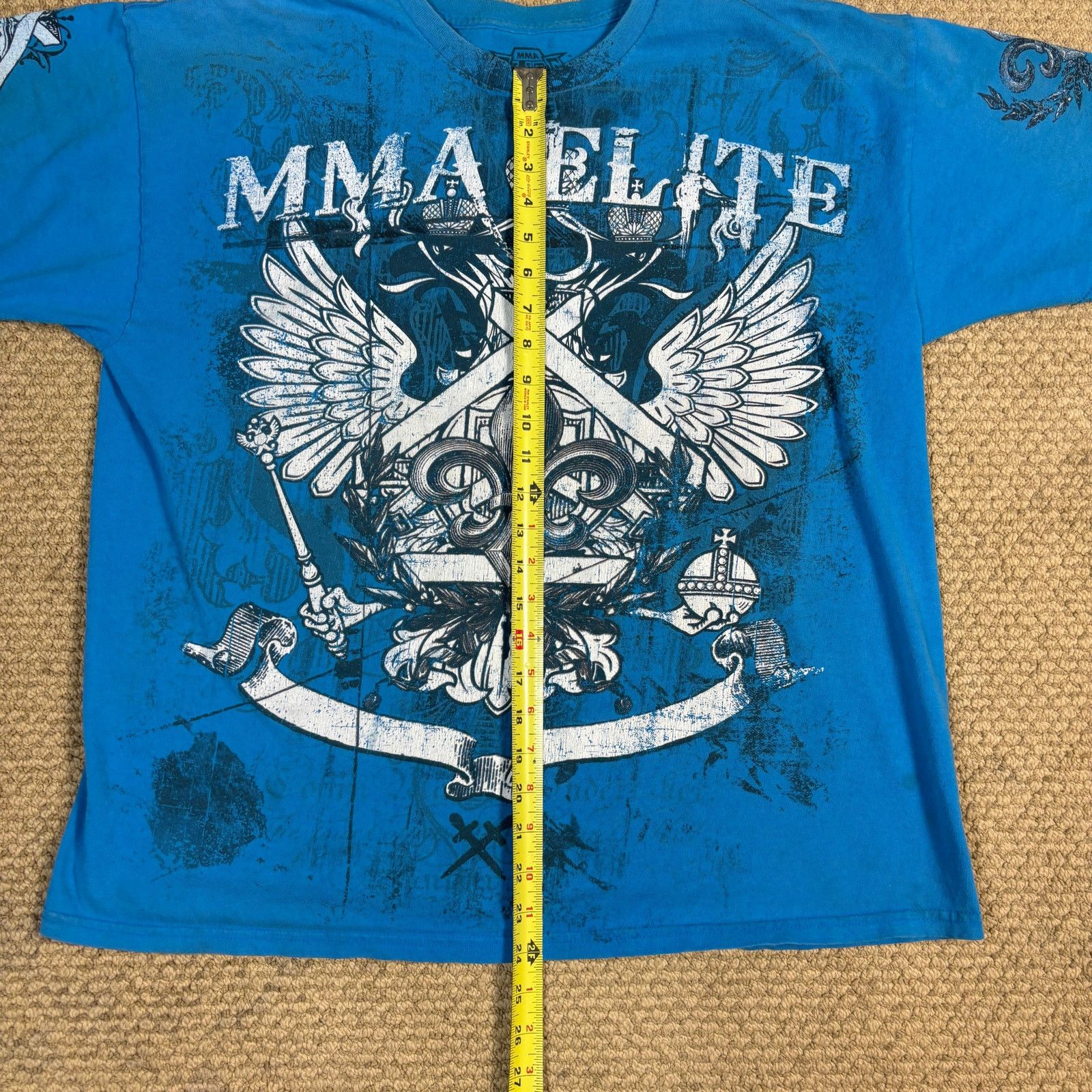 Tapout vintage y2k 2000s MMA Elite all over print tshirt XL emo Size US XL / EU 56 / 4 - 7 Thumbnail