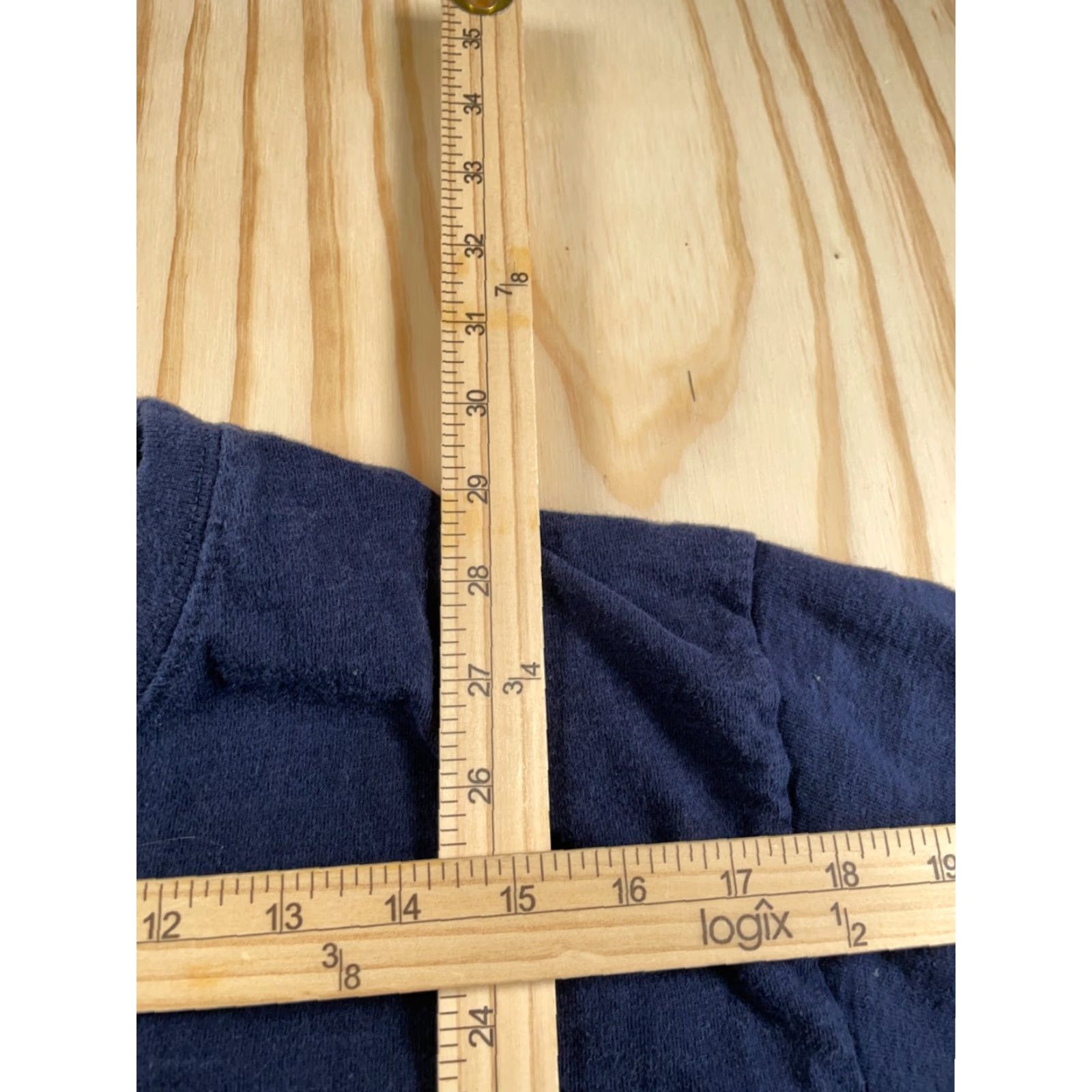 Cherokee VINTAGE Cherokee T-Shirt Striped V-Neck Dark Blue 2XL Men Retro 90s USA Made Punk Skater Shirt Size US XXL / EU 58 / 5 - 7 Thumbnail