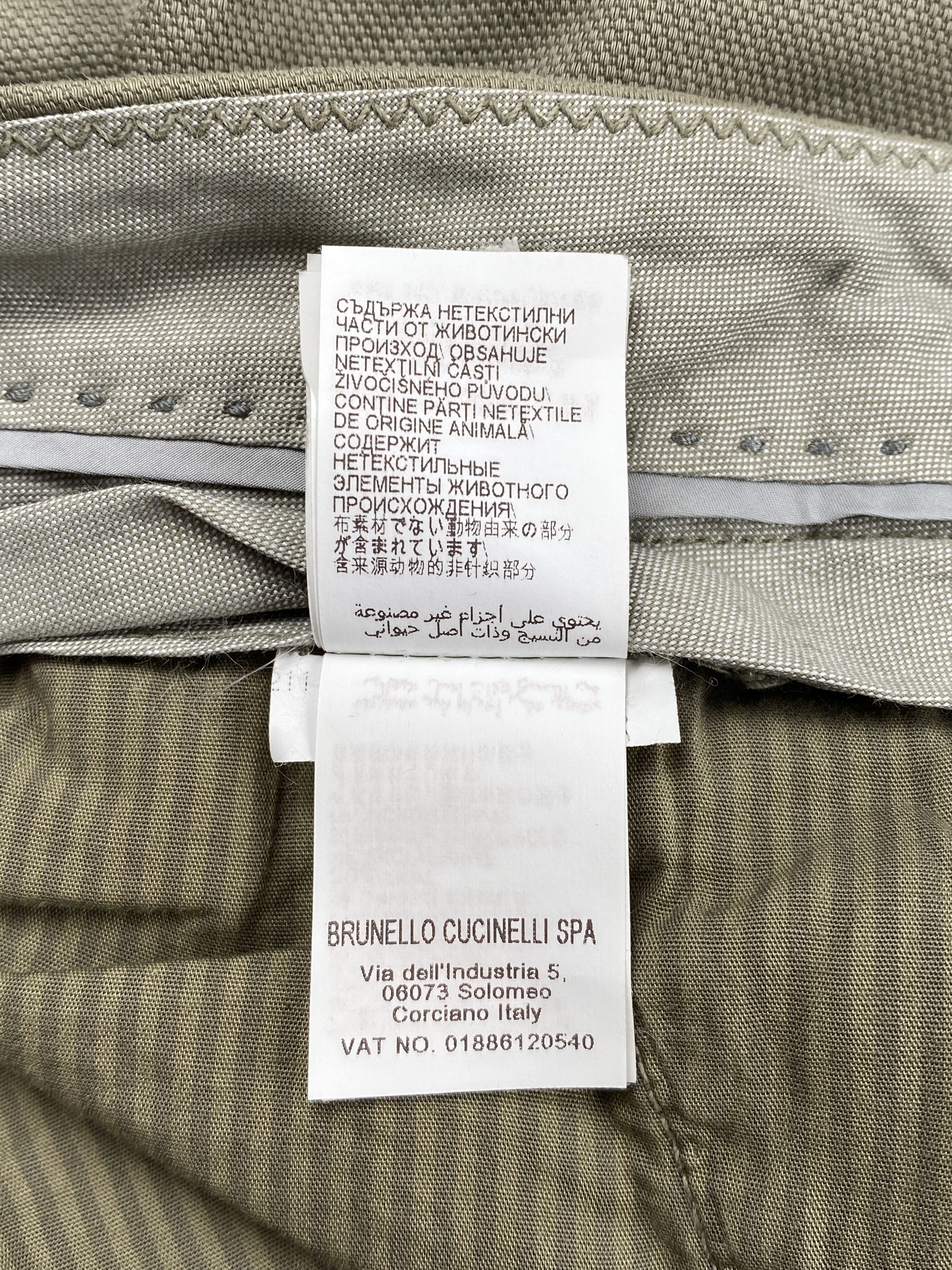 Brunello Cucinelli Multi Pocket Cargo Pants Size US 30 / EU 46 - 19 Thumbnail
