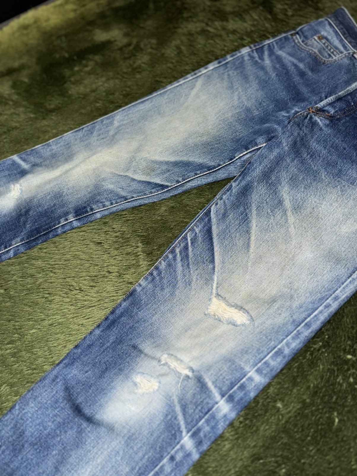 Kenzo 90s Kenzo Jeans Button Fly Vintage Washed Denim Pants Size US 28 / EU 44 - 7 Thumbnail