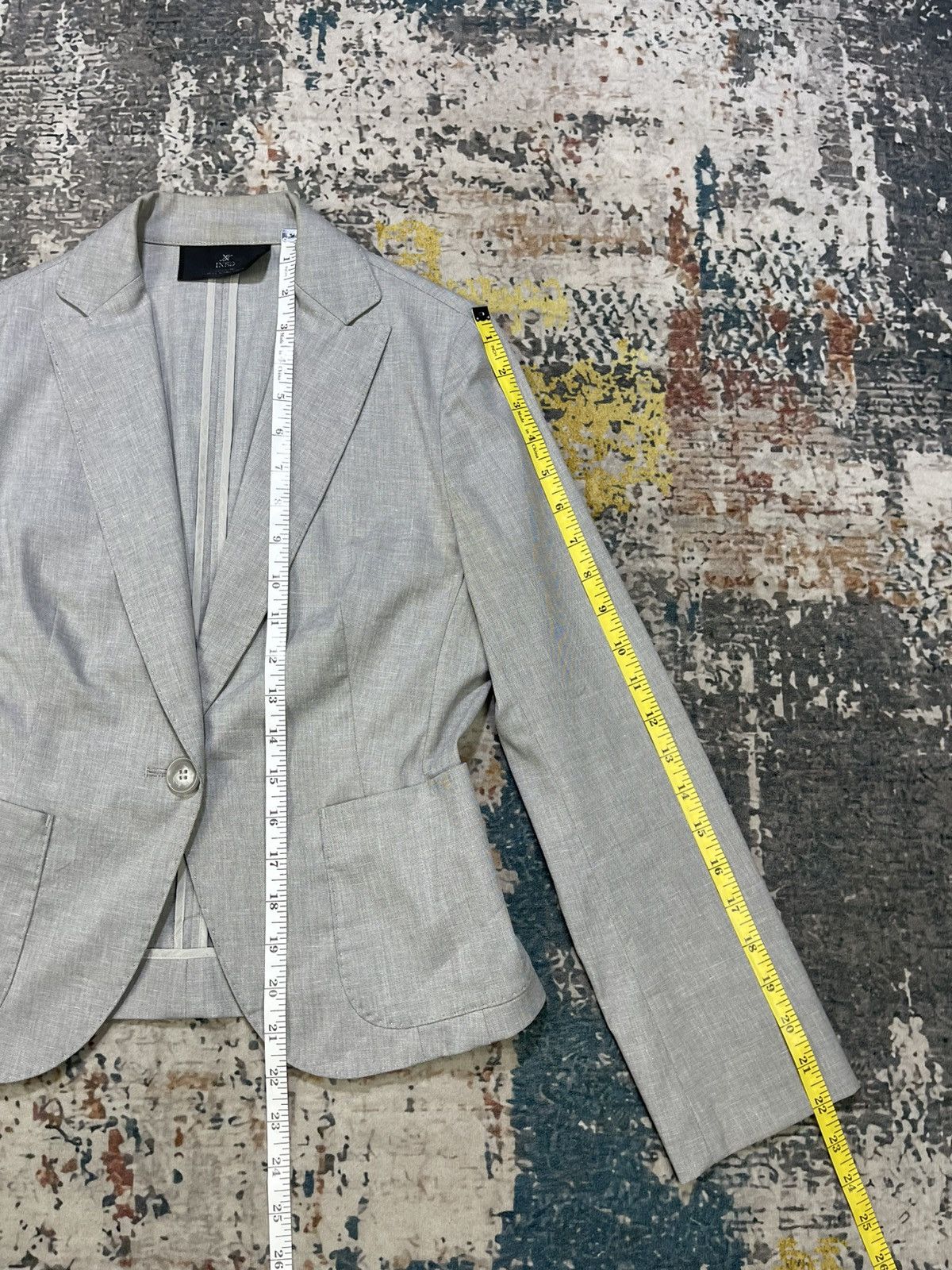 Yohji Yamamoto Ined Single Breasted Blazers Size S / US 4 / IT 40 - 10 Thumbnail