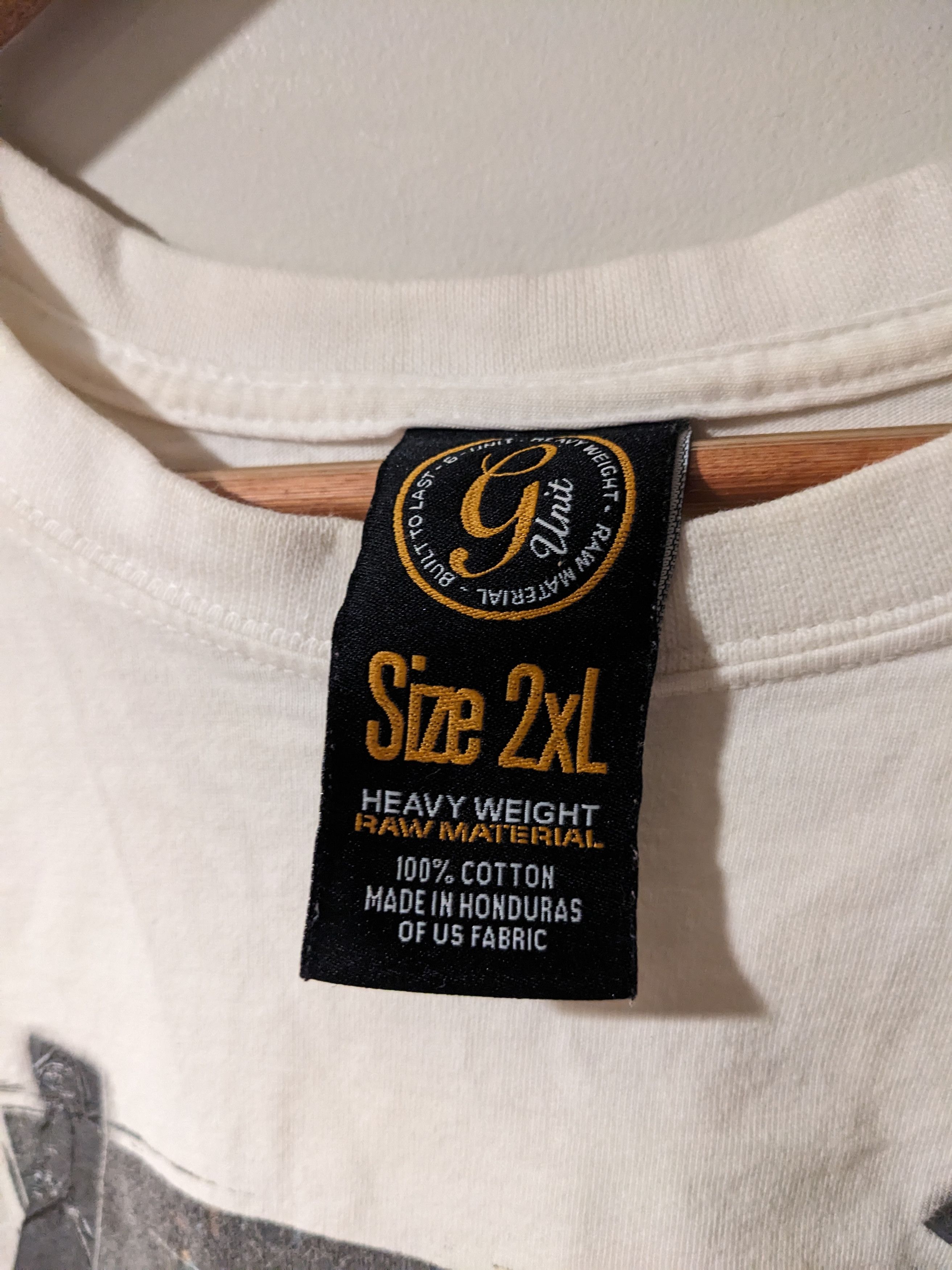 G-Unit × Vintage Vintage Y2K G-Unit Raw Material Heavy Weight Built T-Shirt Size US XXL / EU 58 / 5 - 4 Thumbnail