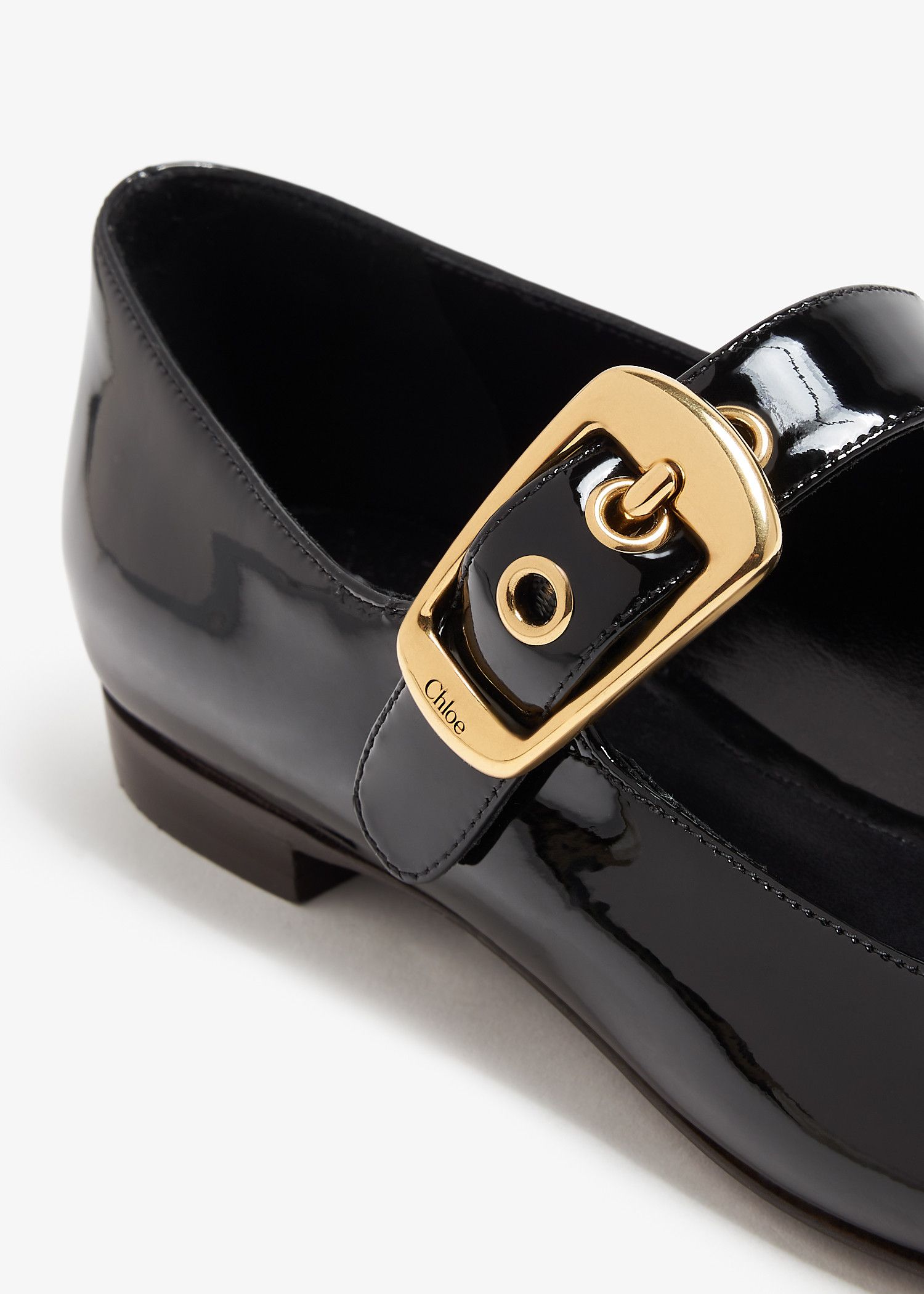 Chloe o1s22i1n0425 Polly Ballerina Flats in Black Size US 7 / IT 37 - 2 Thumbnail
