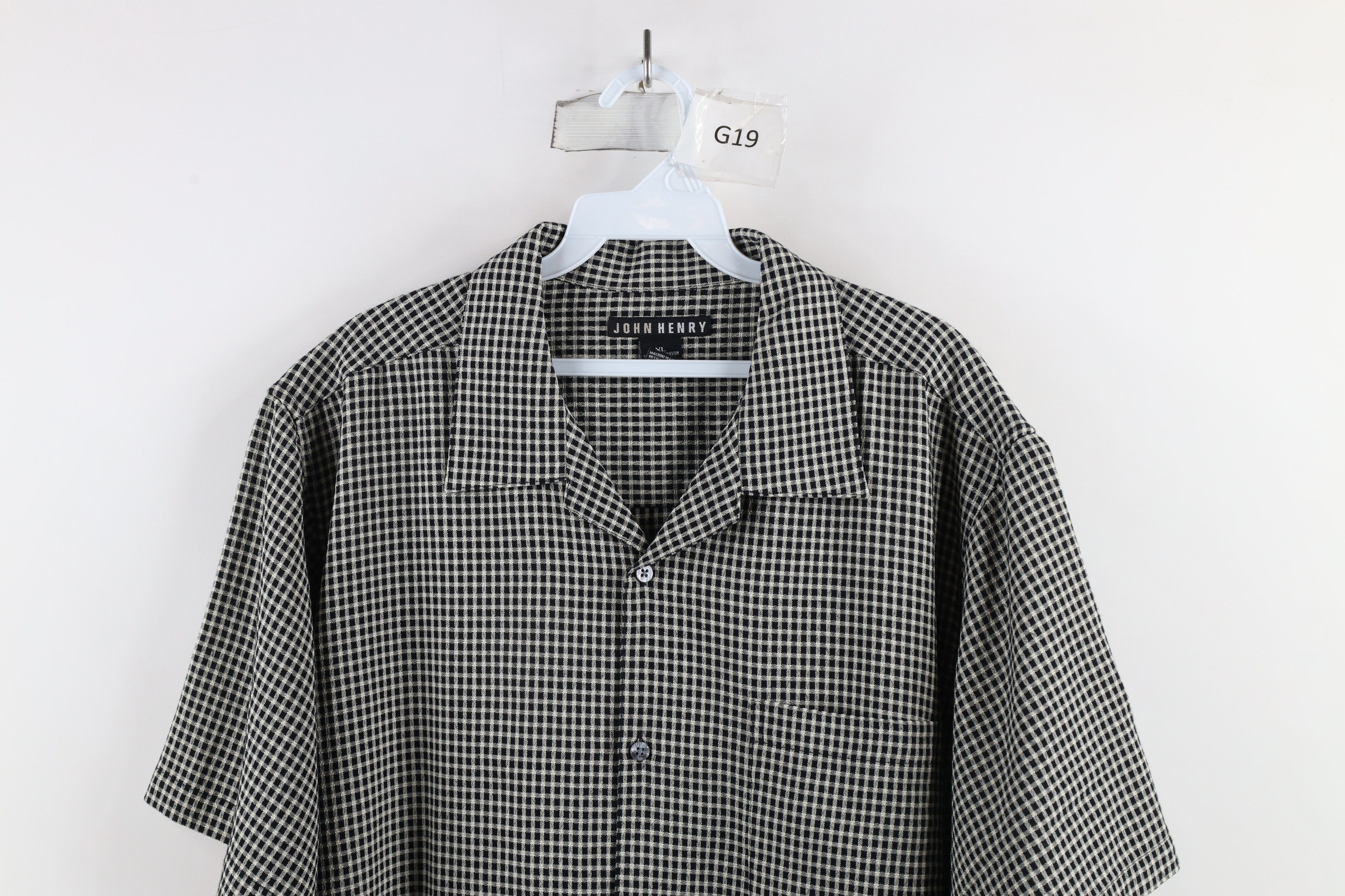 Vintage Vintage 90s Streetwear Baggy Camp Collar Button Shirt Plaid Size US XL / EU 56 / 4 - 2 Thumbnail