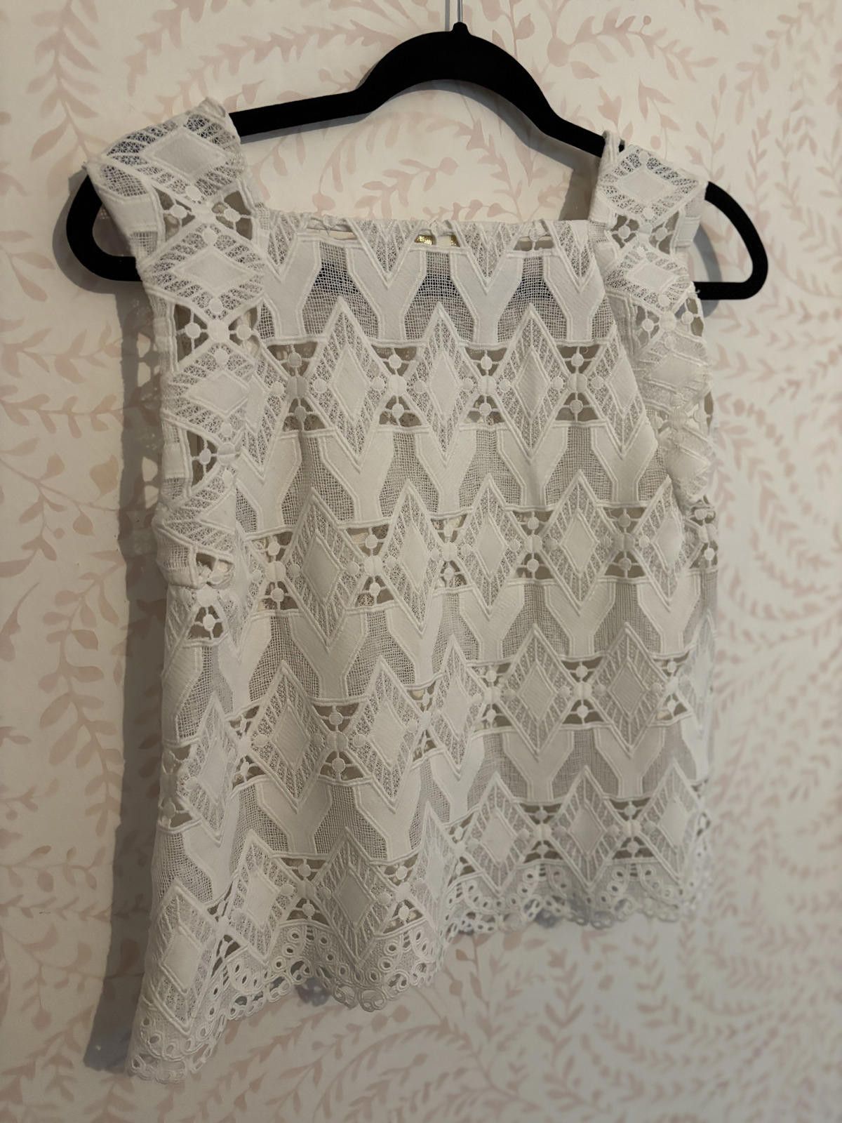 Majestic MaJE Lace Geometric Linda Top sz S Size S / US 4 / IT 40 - 6 Thumbnail