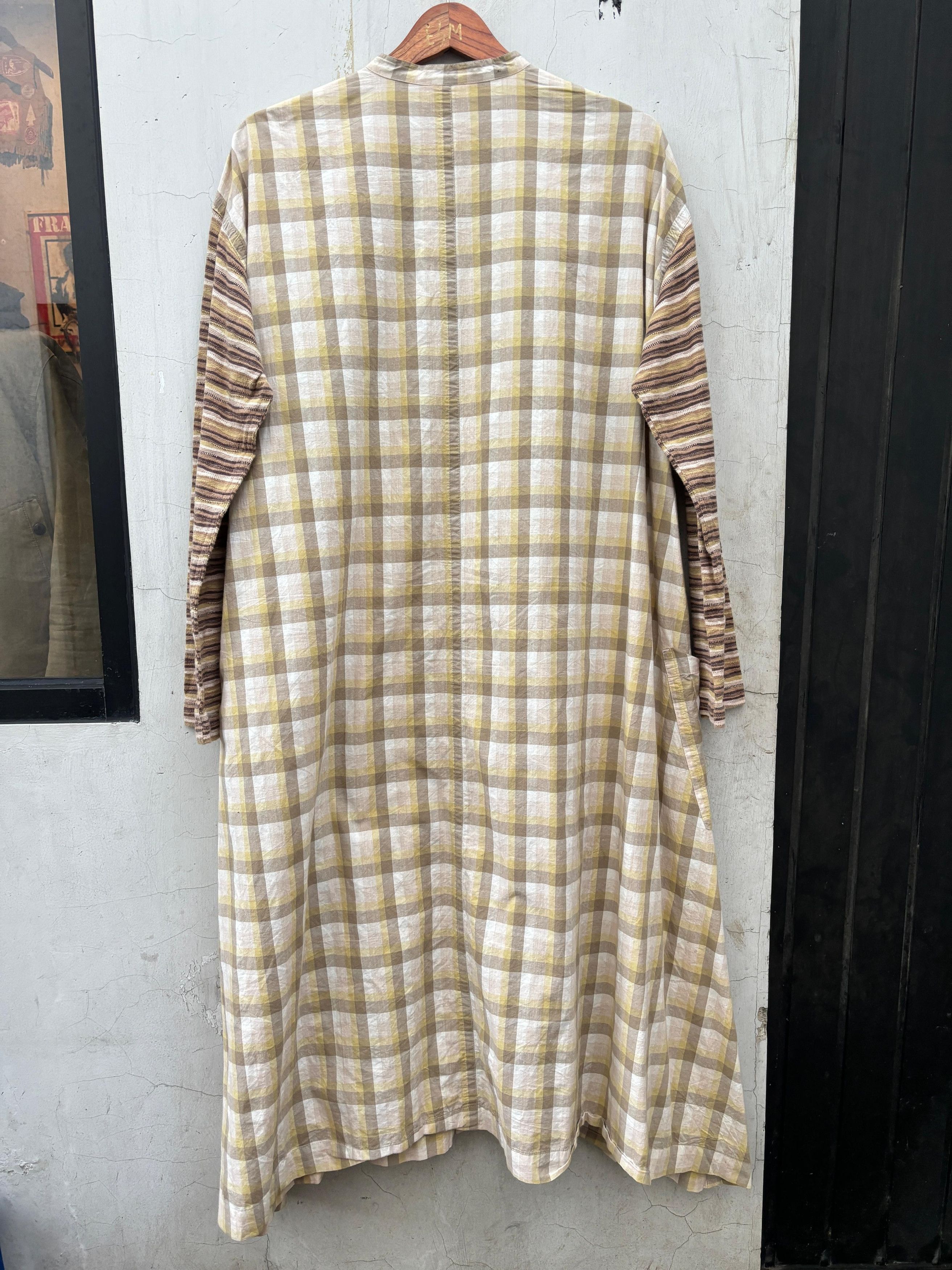Hai Sporting Gear × Issey Miyake × Vintage Hai Sporting Gear Issey Miyake tunic blouse plaid check Size M / US 6-8 / IT 42-44 - 3 Thumbnail