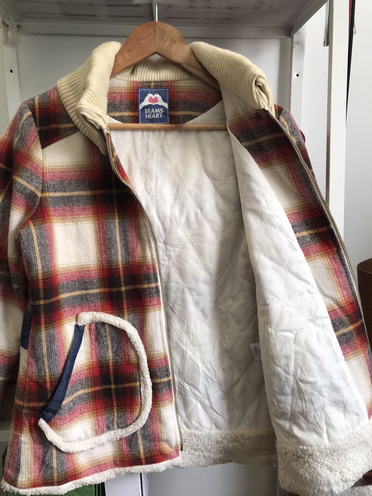 Beams Plus × Japanese Brand × Vintage VINTAGE BEAMS Heart Japan COACH Jacket For WOMEN 🔥 Size S / US 4 / IT 40 - 7 Thumbnail