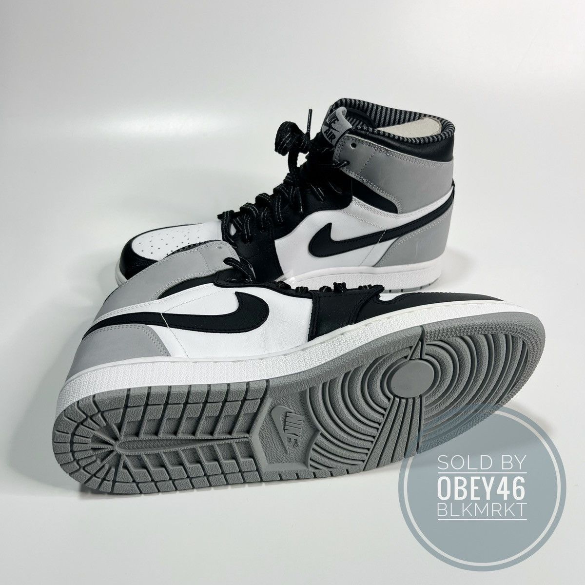 Jordan Brand Air Jordan 1 Retro Barons 2014 555088-104 9.5 Size US 9.5 / EU 42-43 - 7 Thumbnail