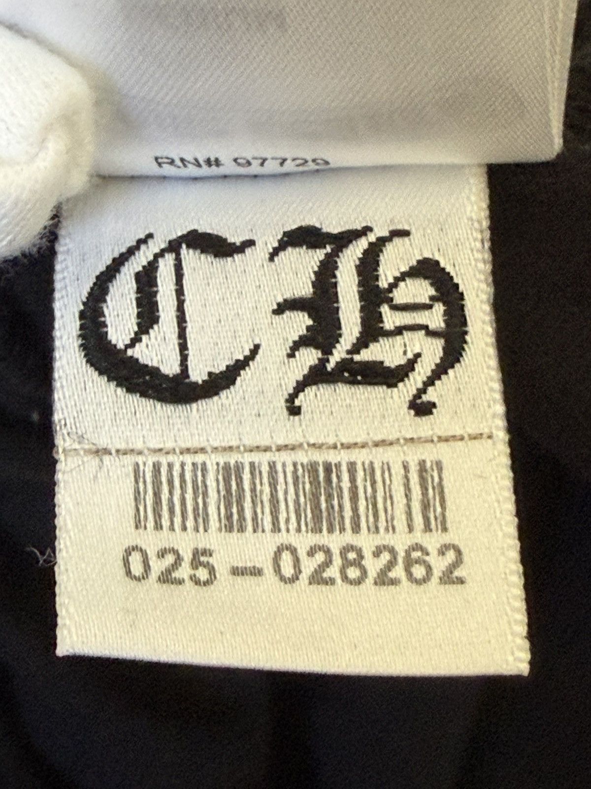 Chrome Hearts RARE! Chrome Hearts Script Logo Short Sleeve Tee Size US M / EU 48-50 / 2 - 12 Thumbnail
