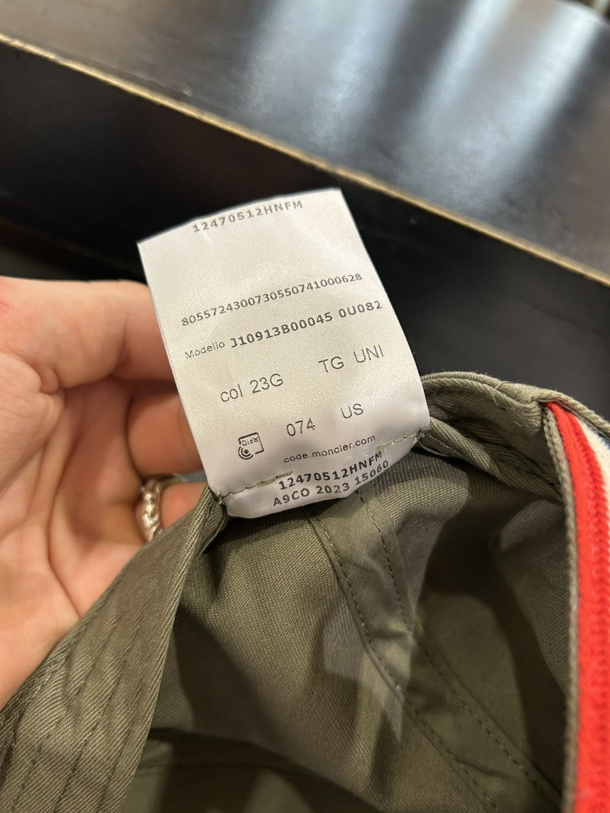 Moncler Moncler Hat Green Size ONE SIZE - 10 Thumbnail