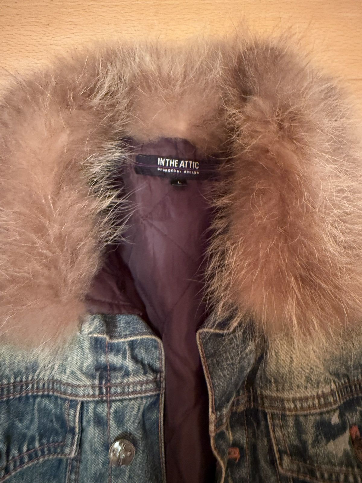 In The Attic IN THE ATTIC detachable fur jacket Size US L / EU 52-54 / 3 - 3 Thumbnail