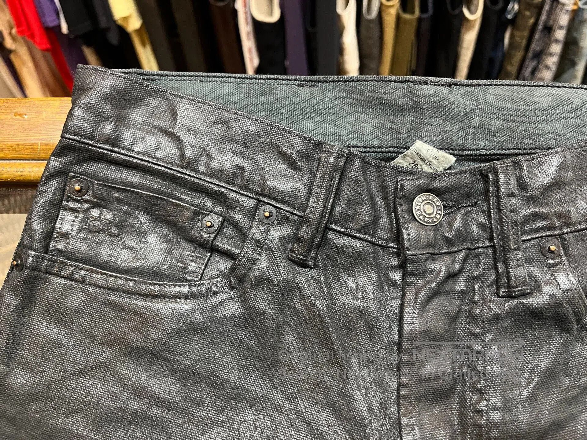 RRL Ralph Lauren vintage rrl coated pants by ralph lauren. Size US 28 / EU 44 - 3 Thumbnail