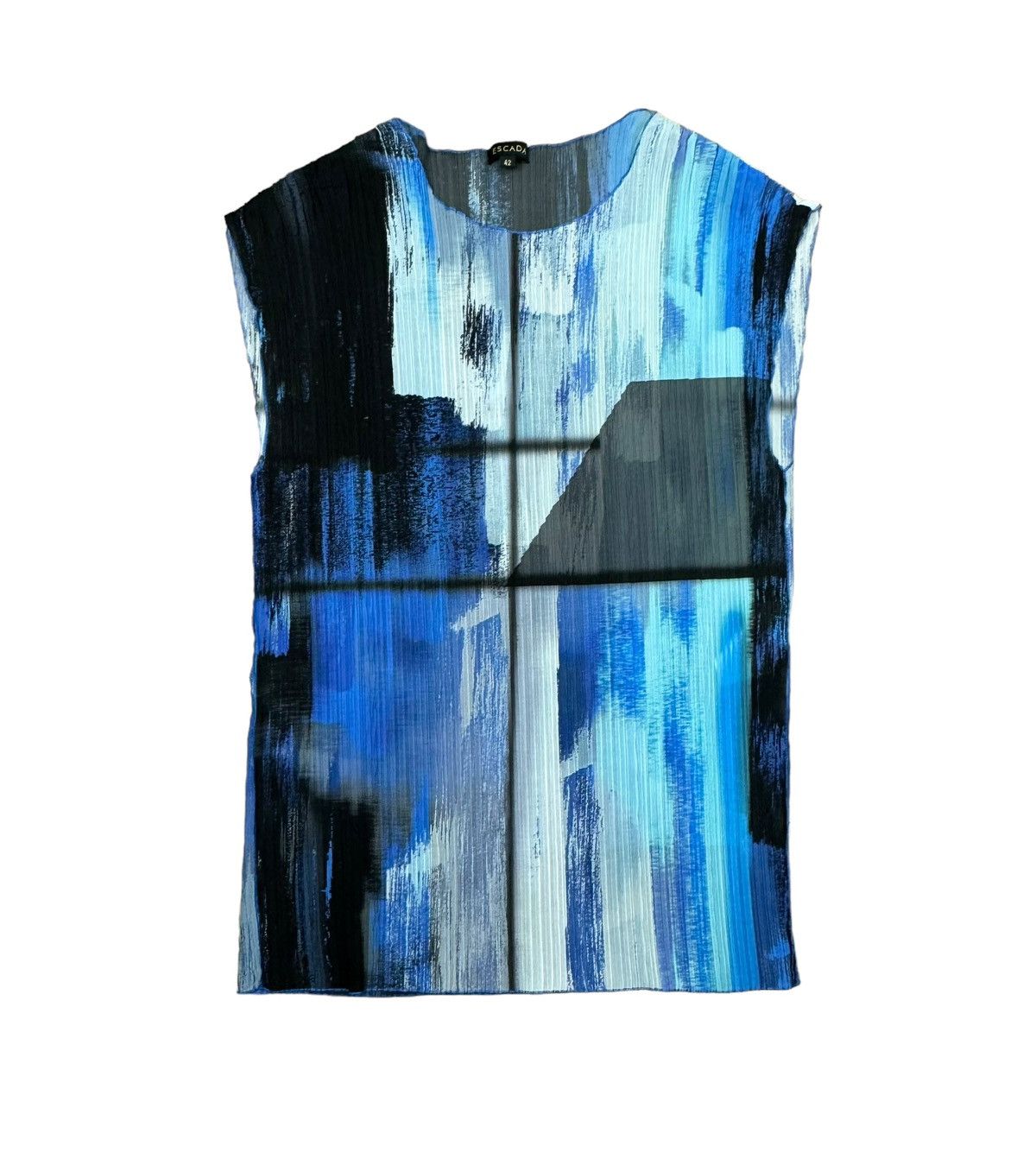 Escada Escada Pleated Tank Top Printed size 42 Size M / US 6-8 / IT 42-44 - 12 Thumbnail