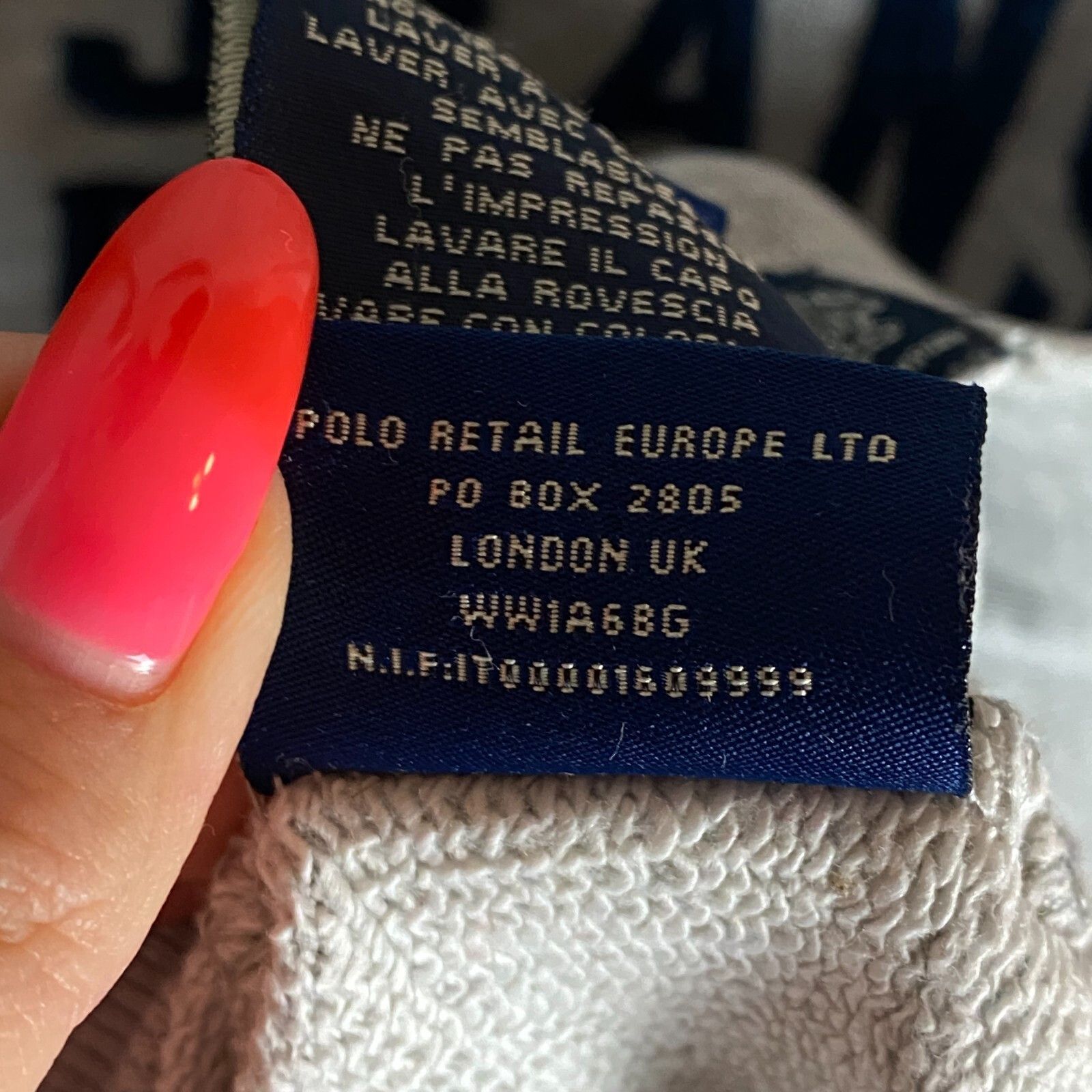 Ralph Lauren Polo Jeans Company Zip Hoodie Women's Size S Gray ` Size S / US 4 / IT 40 - 9 Thumbnail