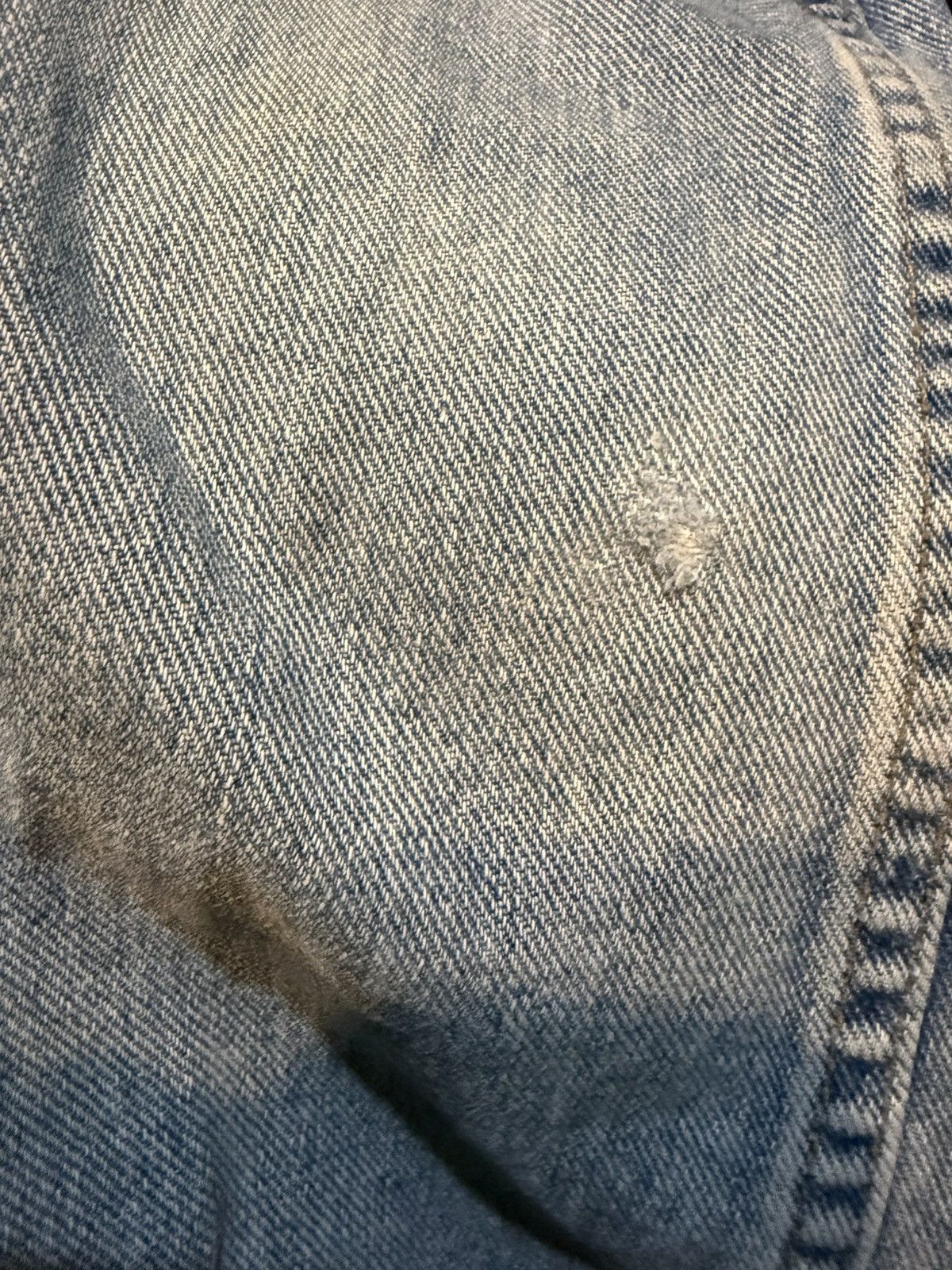 Wrangler Vintage 90s Wrangler Authentic Jeans Altered to Cropped Size 29" - 11 Thumbnail