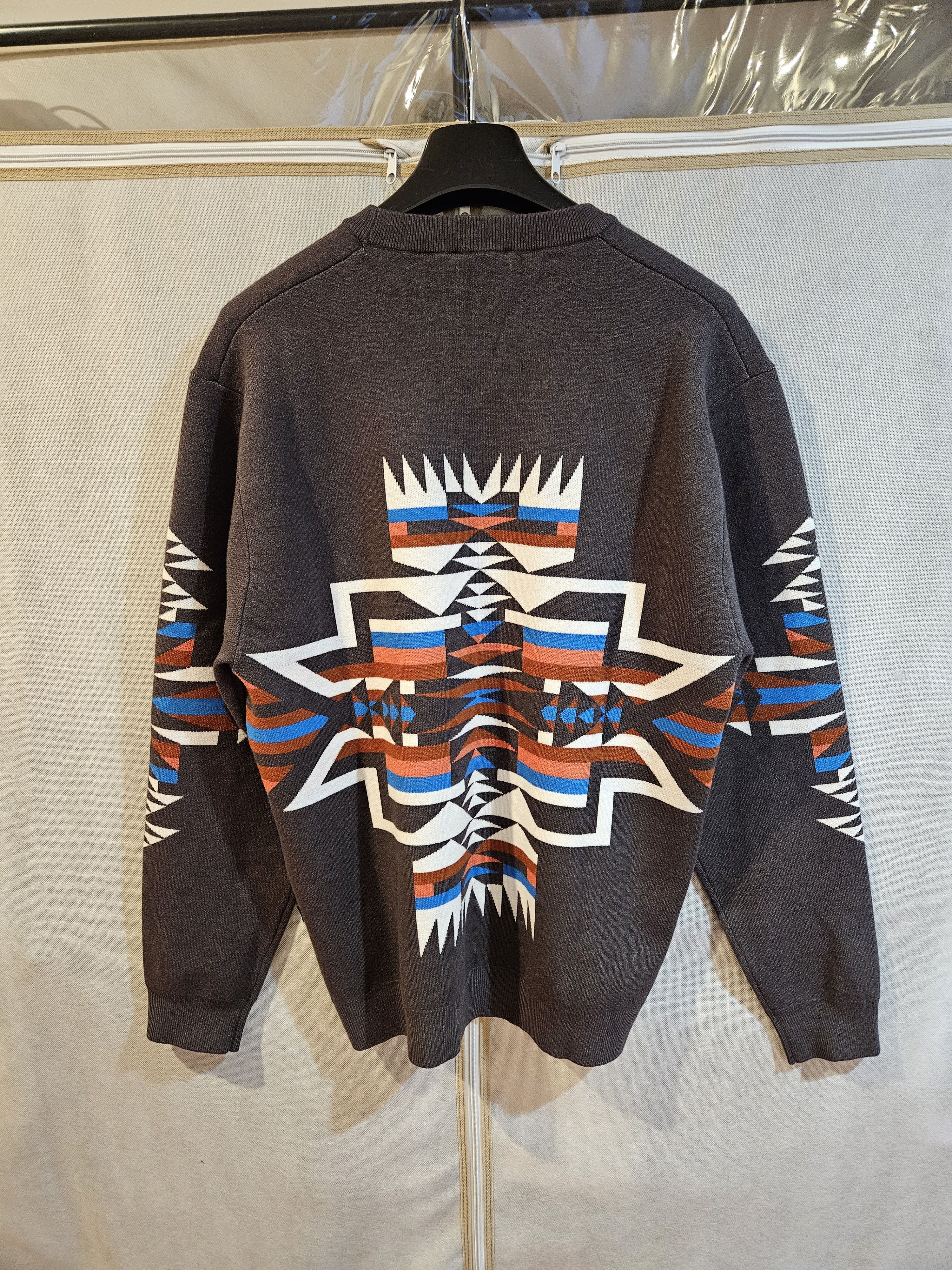 Simons DJAB Graphic Jacquard Sweater Size US S / EU 44-46 / 1 - 7 Thumbnail