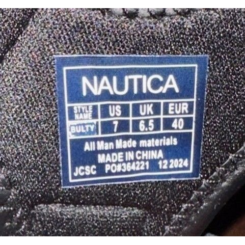 Nautica Nautica Bulty Round Toe Black Open Toe Strappy Sandals Men 7 Size US 7 / EU 40 - 6 Thumbnail