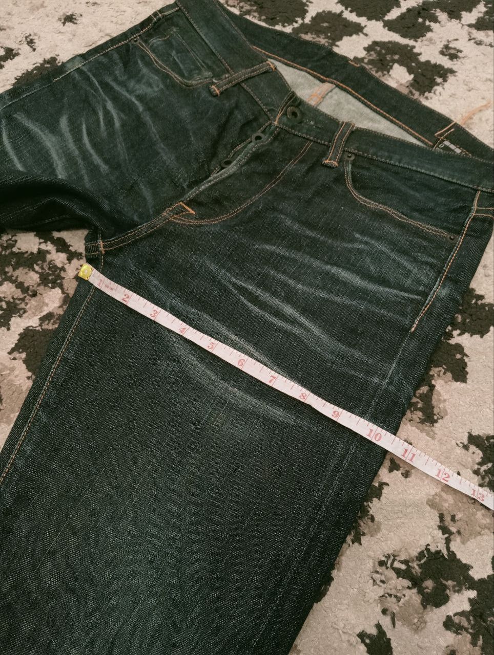 KURO JAPANESE KURO FIBRO SELVEDGE JEANS - MADE IN JAPAN Size US 32 / EU 48 - 21 Thumbnail
