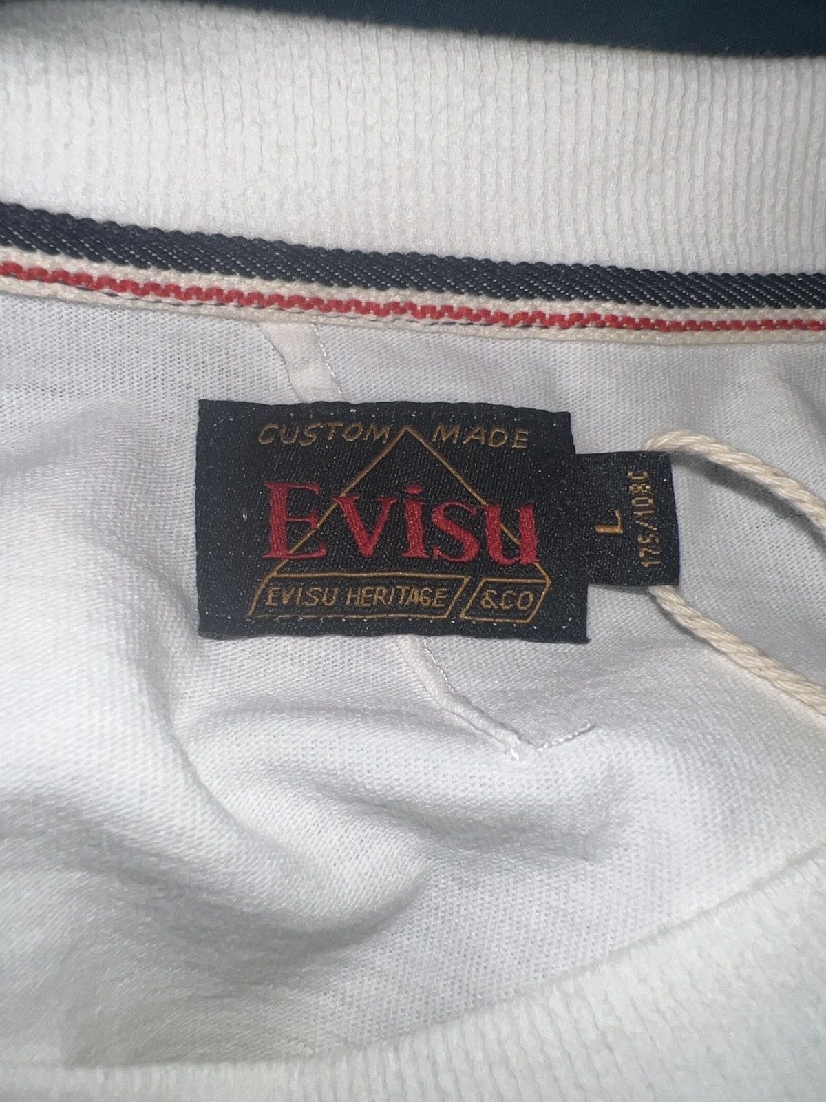 Evisu EVISU HT CHAIN SEAGULL PRINTED TEE Size US L / EU 52-54 / 3 - 5 Thumbnail