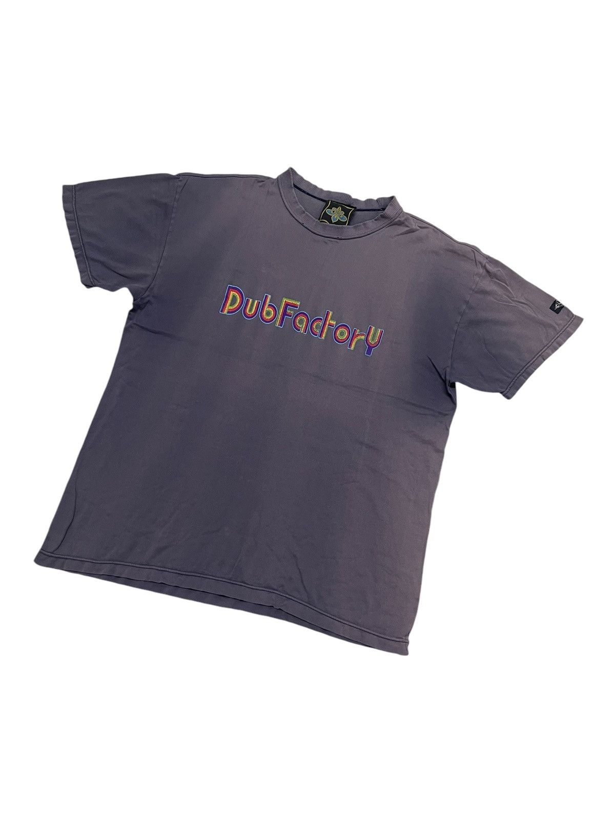 Vintage Vintage DUB FACTORY FORM COLOURED Sunfaded T-shirt Size US L / EU 52-54 / 3 - 6 Thumbnail