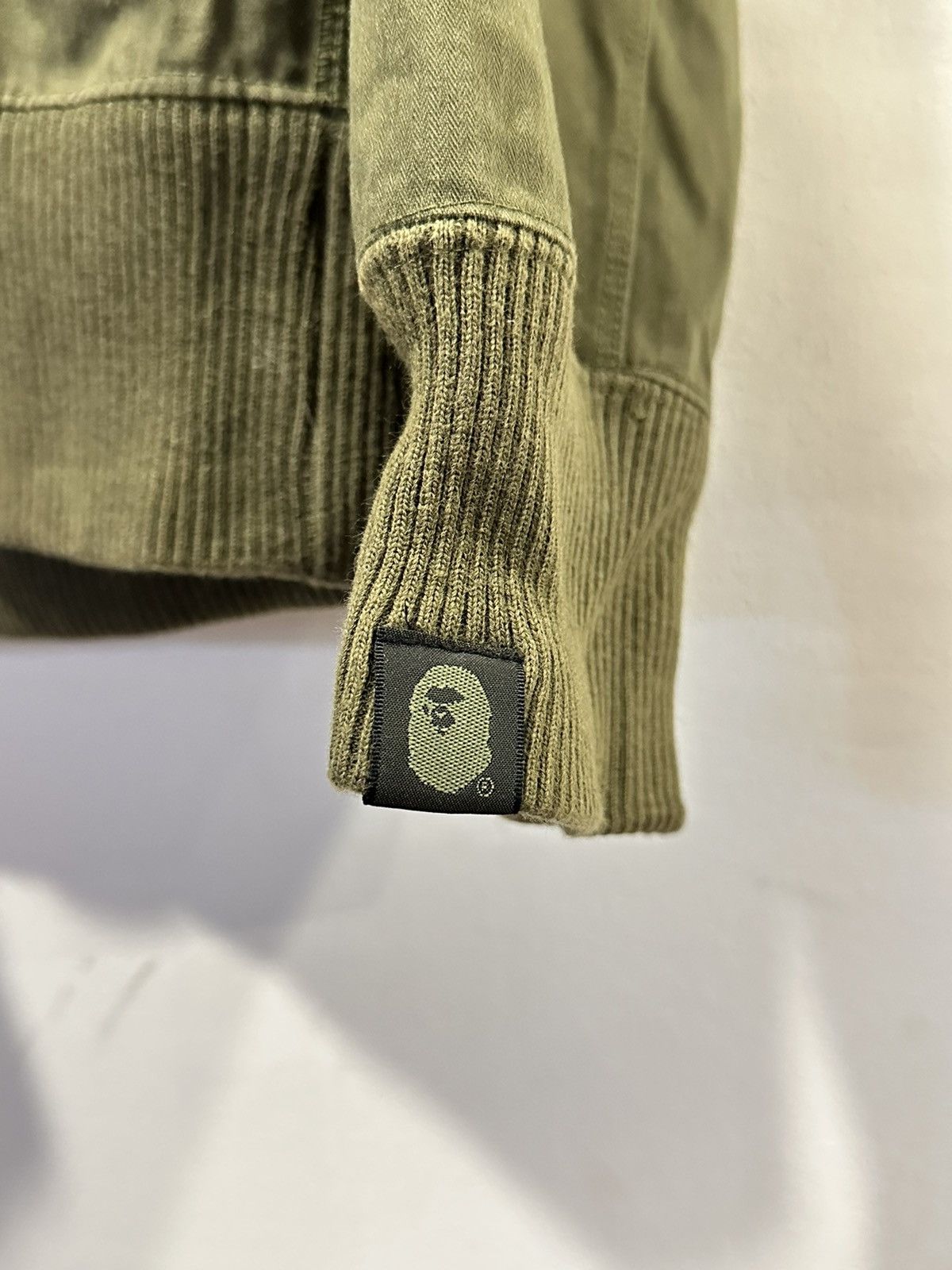 Bape Herringbone Shark Full Zip Hoodie Size US M / EU 48-50 / 2 - 5 Thumbnail