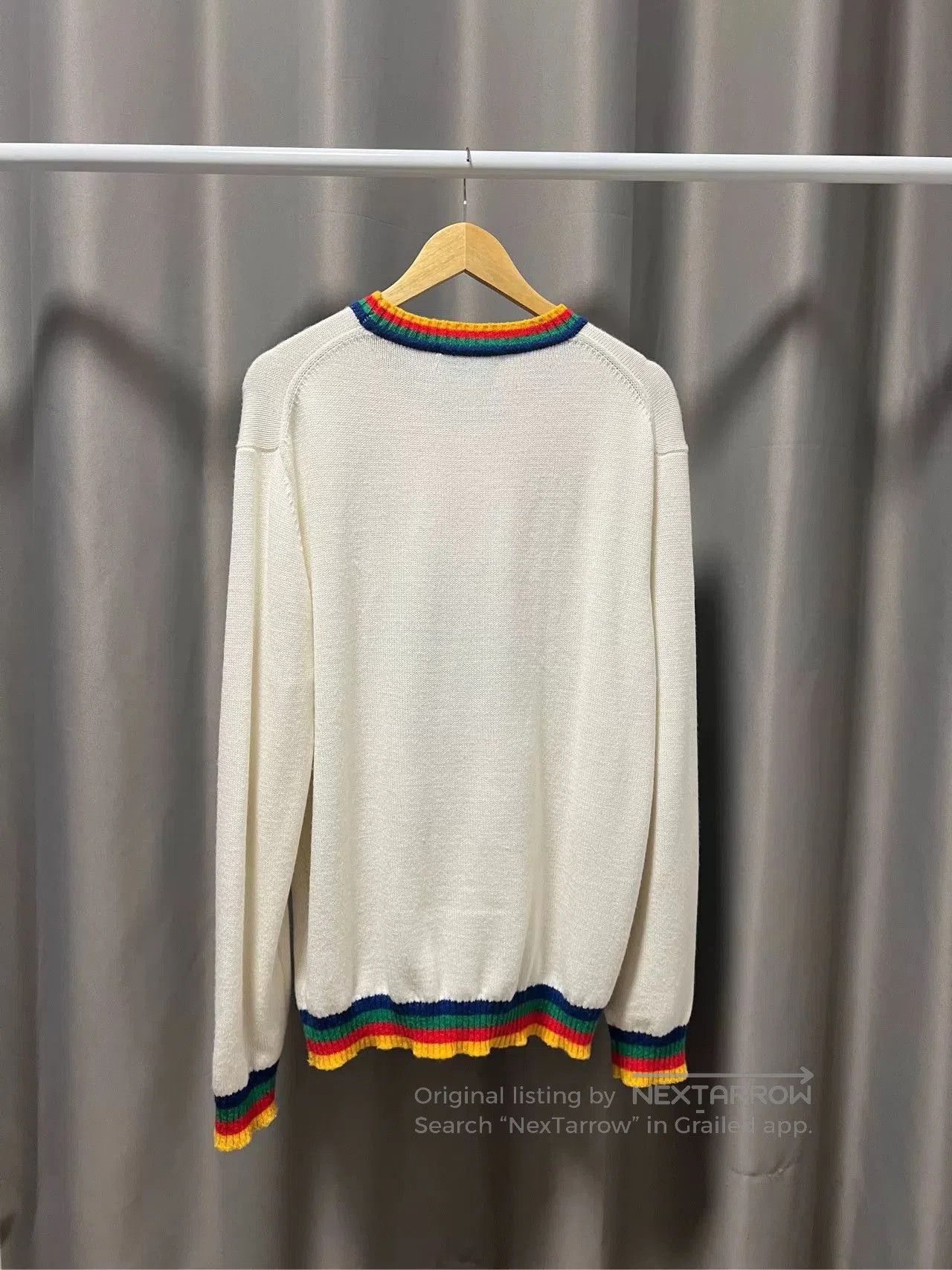 Casablanca Casablanca SS23 Embroidered Heart Sweater. Size XL / US 12-14 / IT 48-50 - 2 Thumbnail