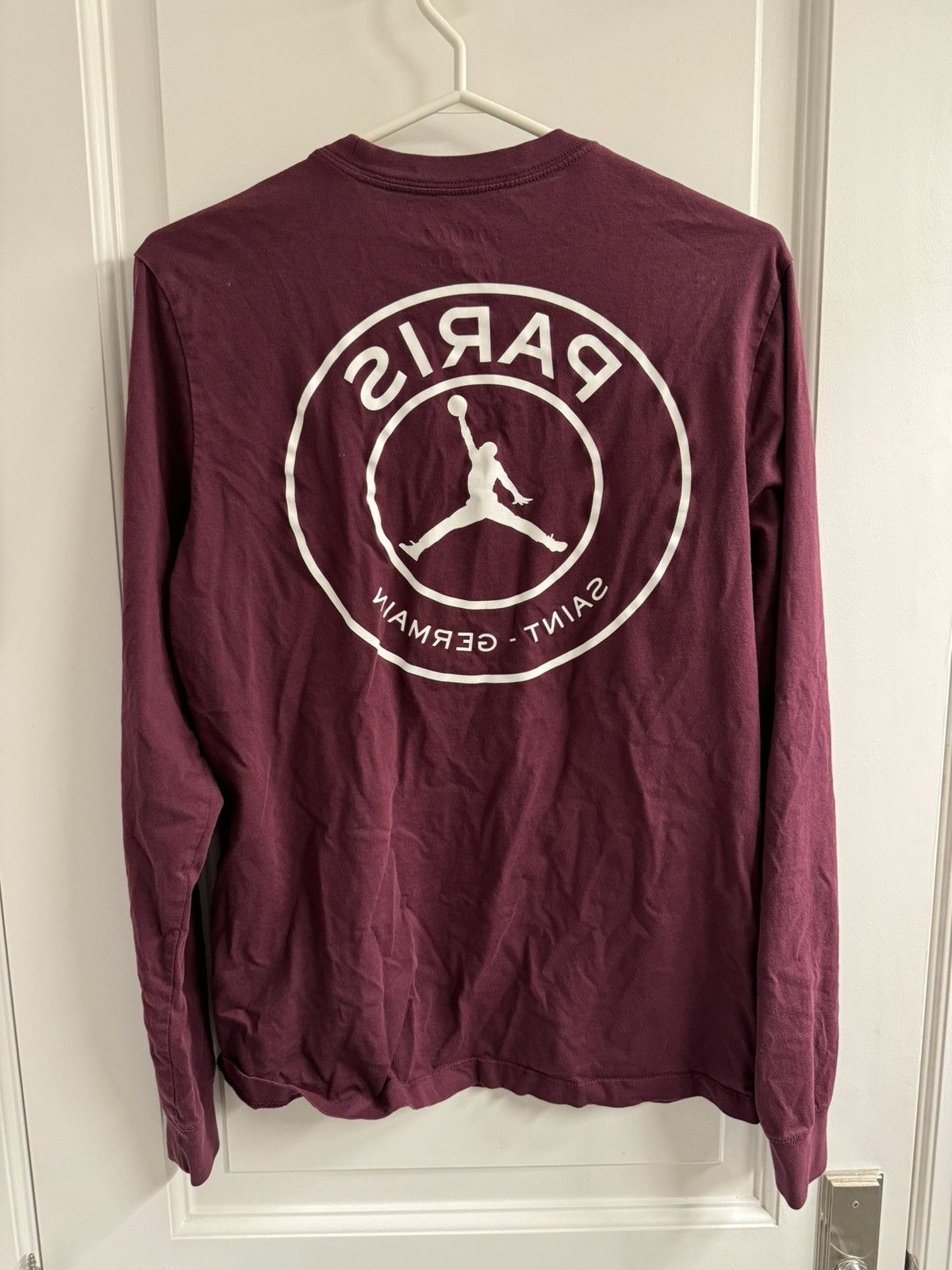 Jordan Brand Jordan x PSG x Long sleeve t shirt medium Size US M / EU 48-50 / 2 - 6 Thumbnail