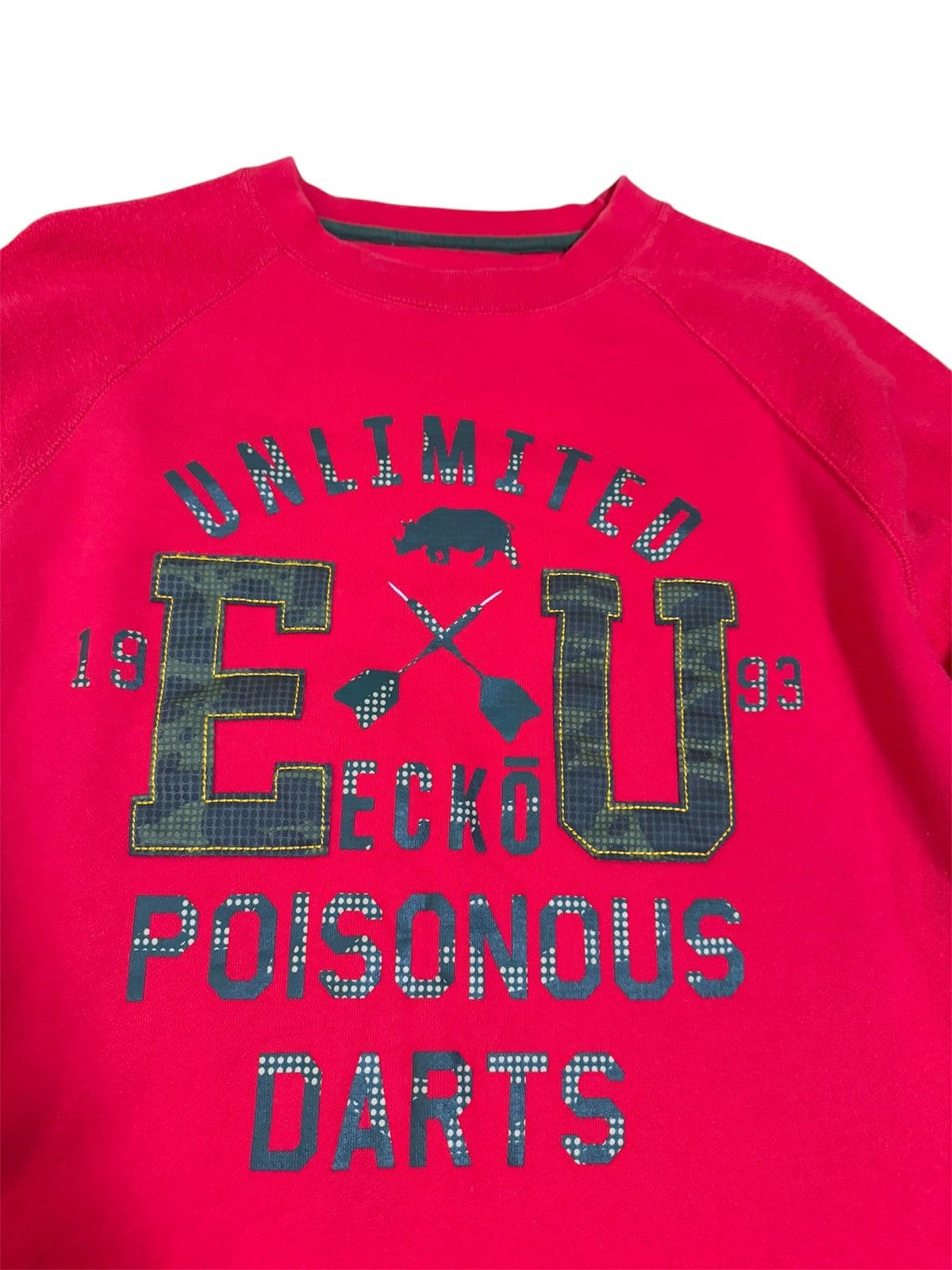 Ecko Unltd. 🔥Vintage Ecko unltd Sweatshirt /Ecko unltd Red Sweatshirt Size US M / EU 48-50 / 2 - 4 Thumbnail