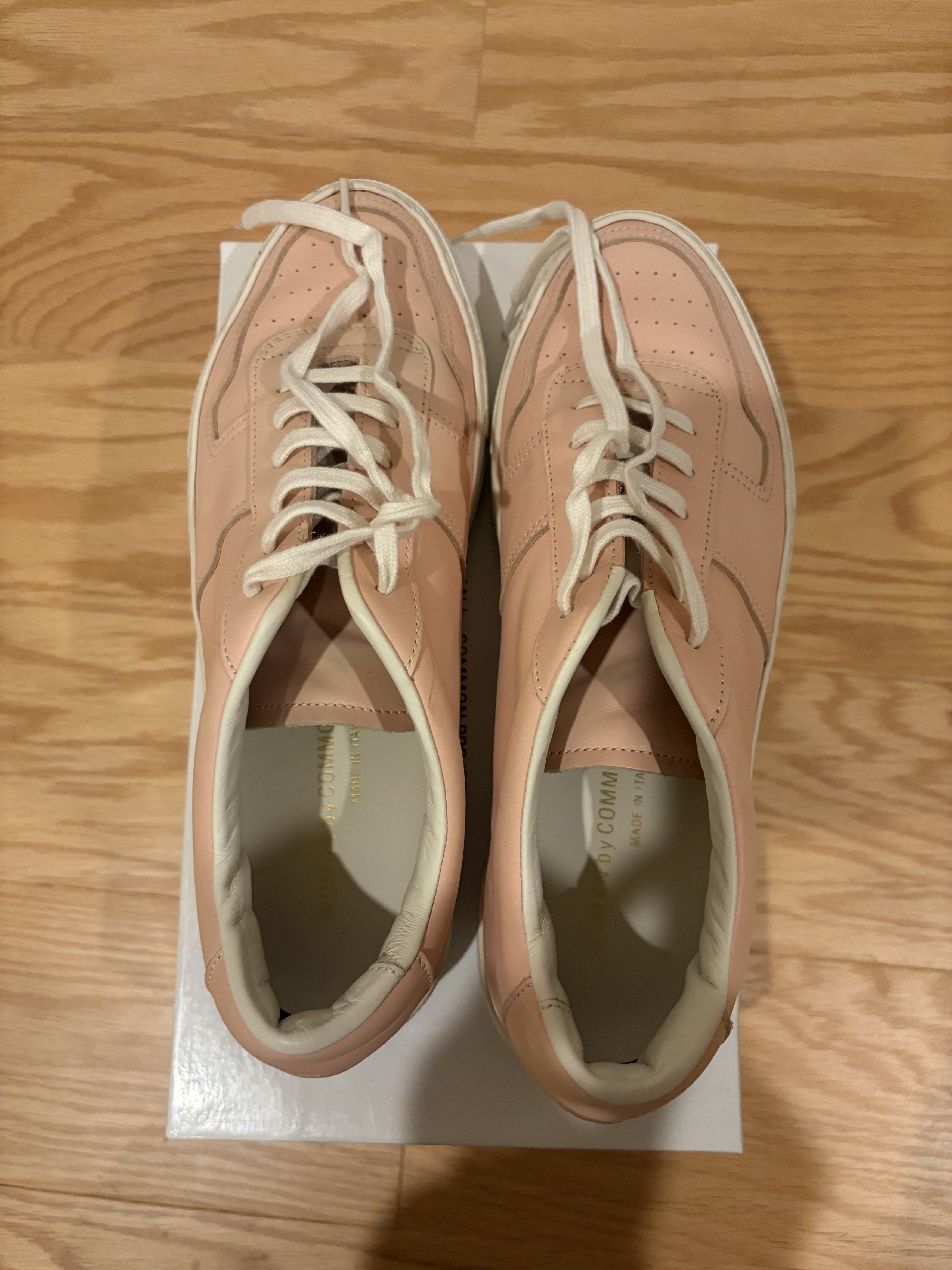 Common Projects Woman by Common Projects BBall Low Sneaker Pink US 10 EU 40 Size US 10 / IT 40 - 3 Thumbnail