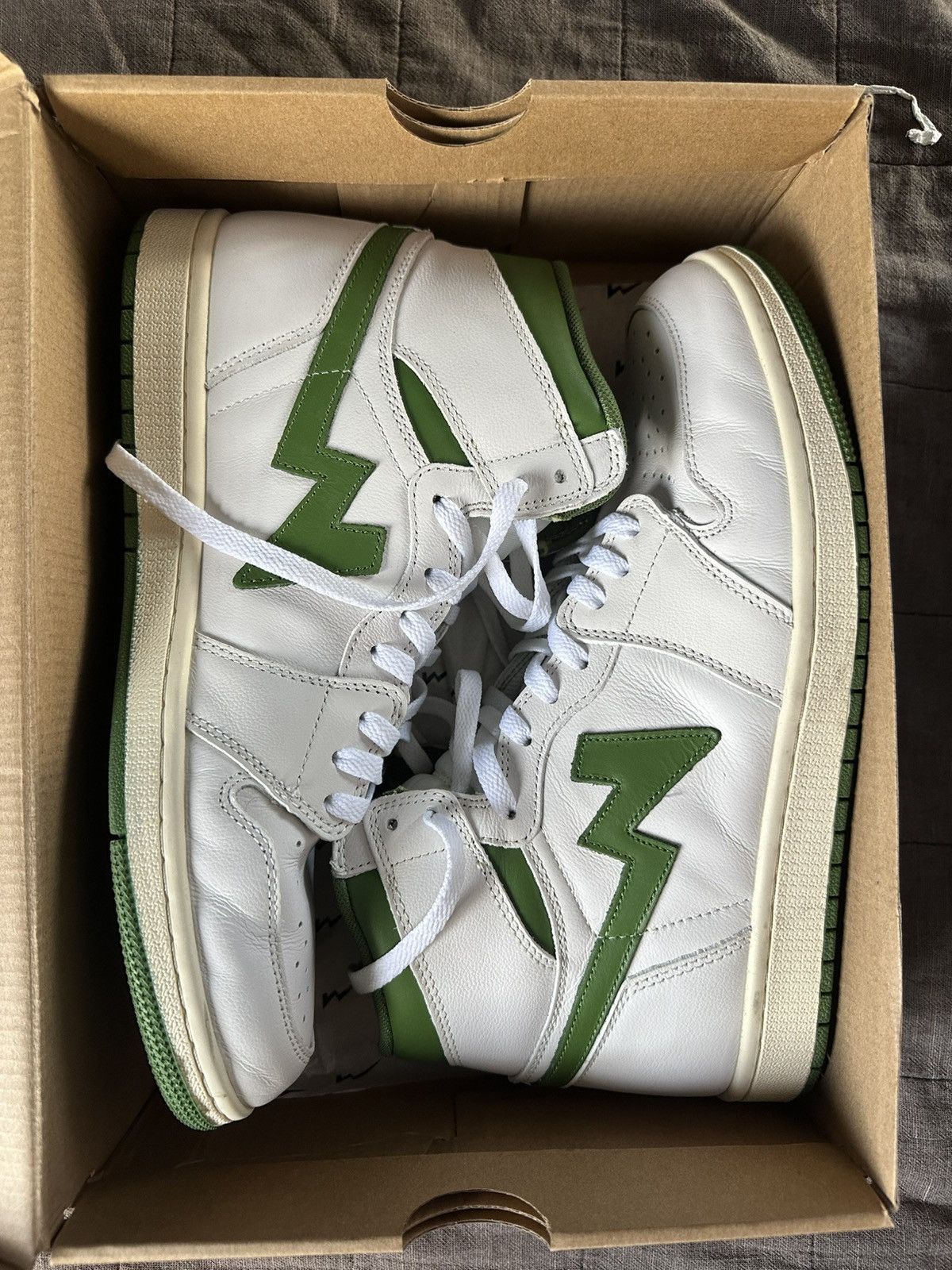 Designer WJW woosh pine green Size US 12 / EU 45 - 10 Thumbnail