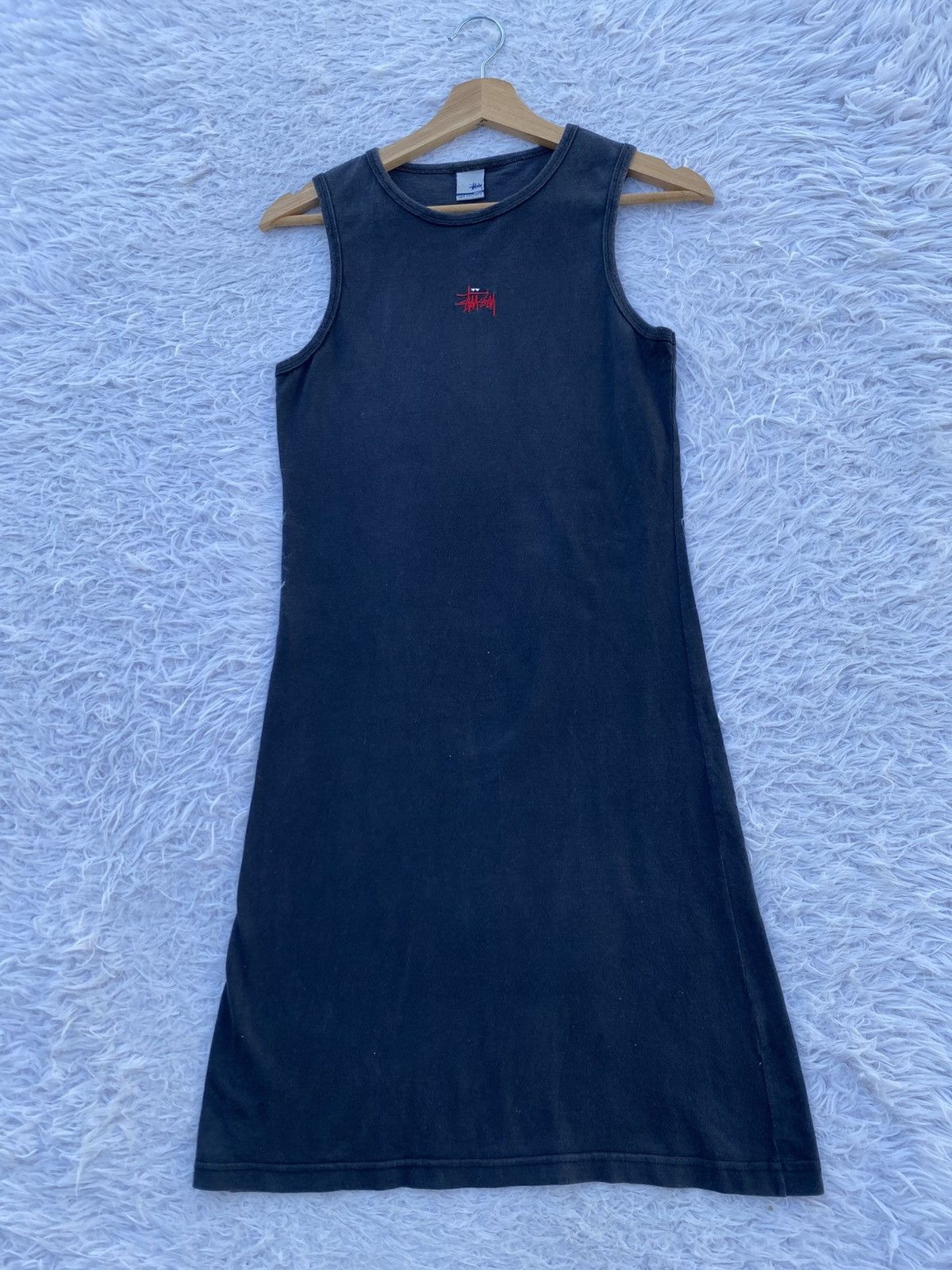 Stussy Rare Vintage Stussy Streetwear Small Logo Tank Dress Size US S / EU 44-46 / 1 - 4 Thumbnail