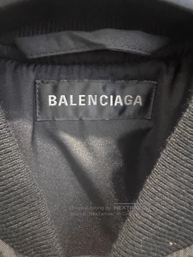Balenciaga Balenciaga Solid color ribbed zip patch long sleeve cotton Size US S / EU 44-46 / 1 - 4 Thumbnail
