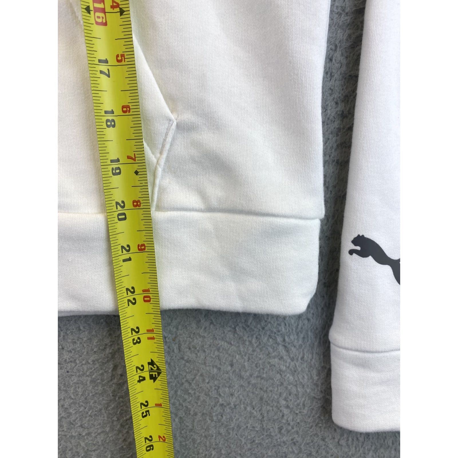 Puma NEW Puma Modern Sport Cropped Hoodie Women’s M White Activewear Size M / US 6-8 / IT 42-44 - 7 Thumbnail