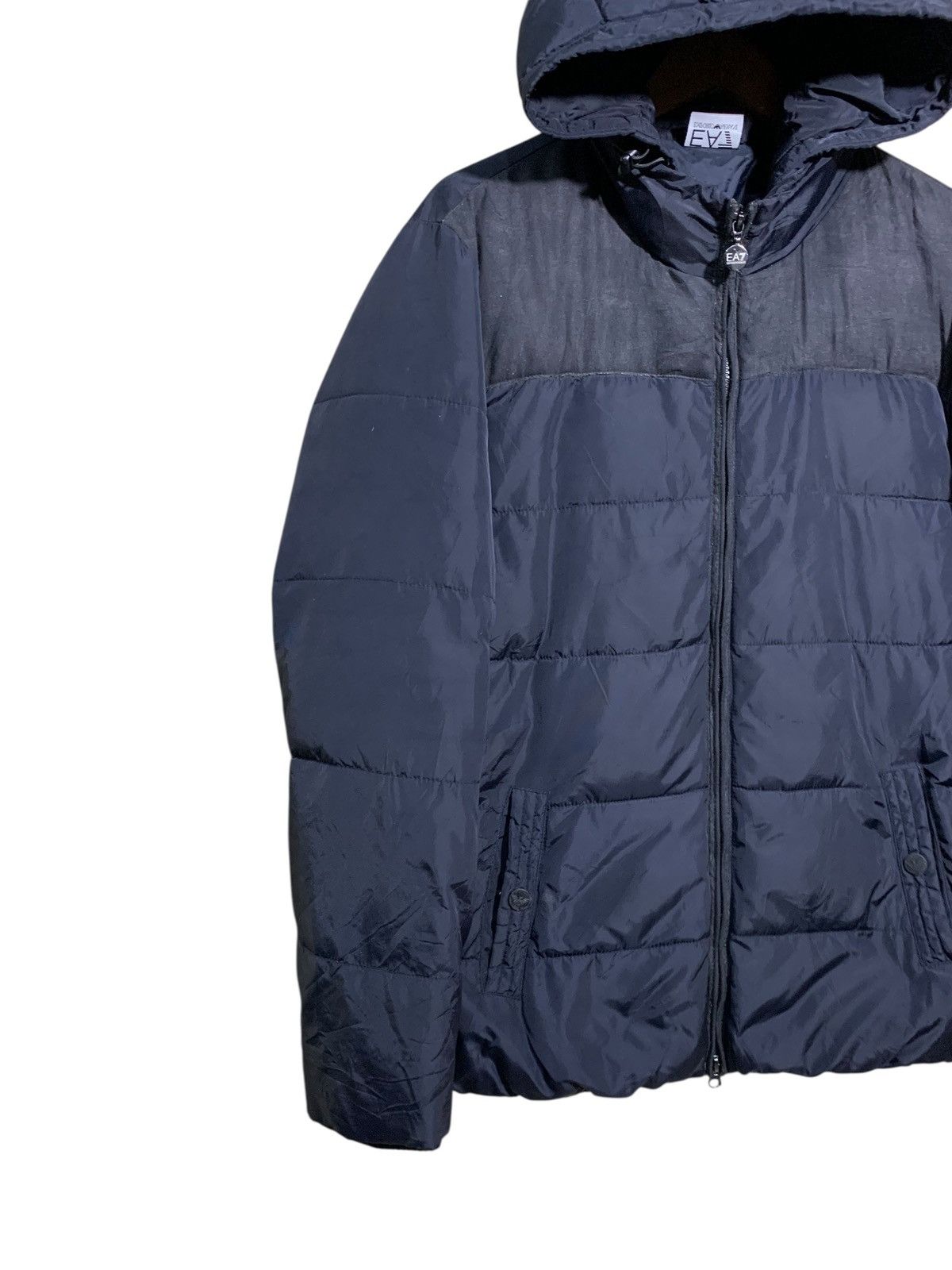 Emporio Armani × Giorgio Armani 🔥EMPORIO ARMANI PUFFER HOODIE JACKETS Size US M / EU 48-50 / 2 - 2 Thumbnail