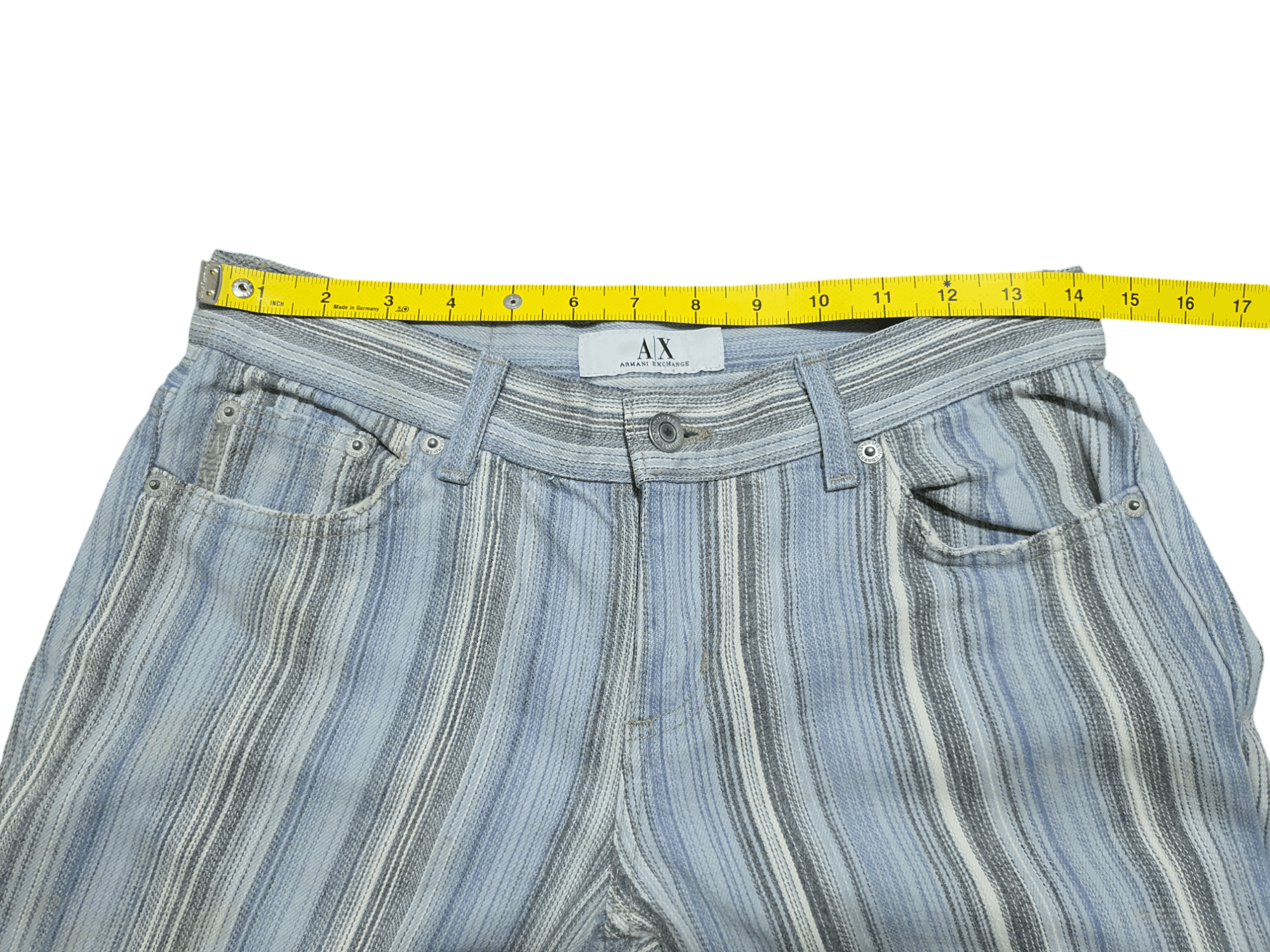 Armani Exchange AX 28/40 BOOTCUT FLARE LADIES JEANS Size 28" / US 6 / IT 42 - 8 Thumbnail