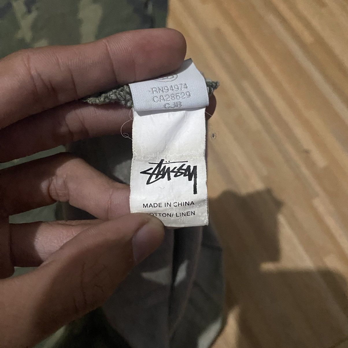 Stussy × Vintage Stussy Vintage Army Size US L / EU 52-54 / 3 - 8 Thumbnail